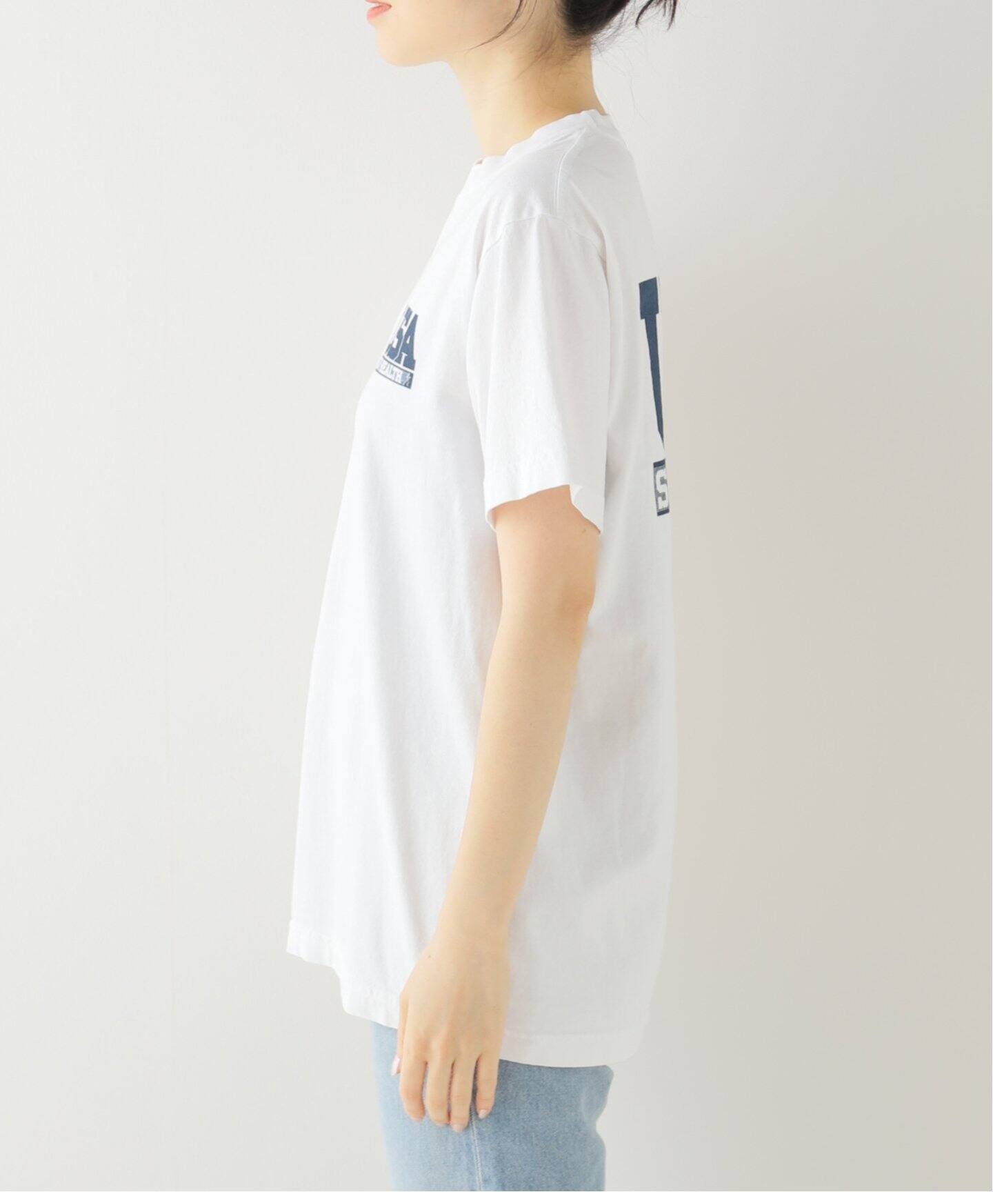 SPORTY&RICH】スポーティアンドリッチ】 TEAM USA T-SHIRT（Tシャツ 
