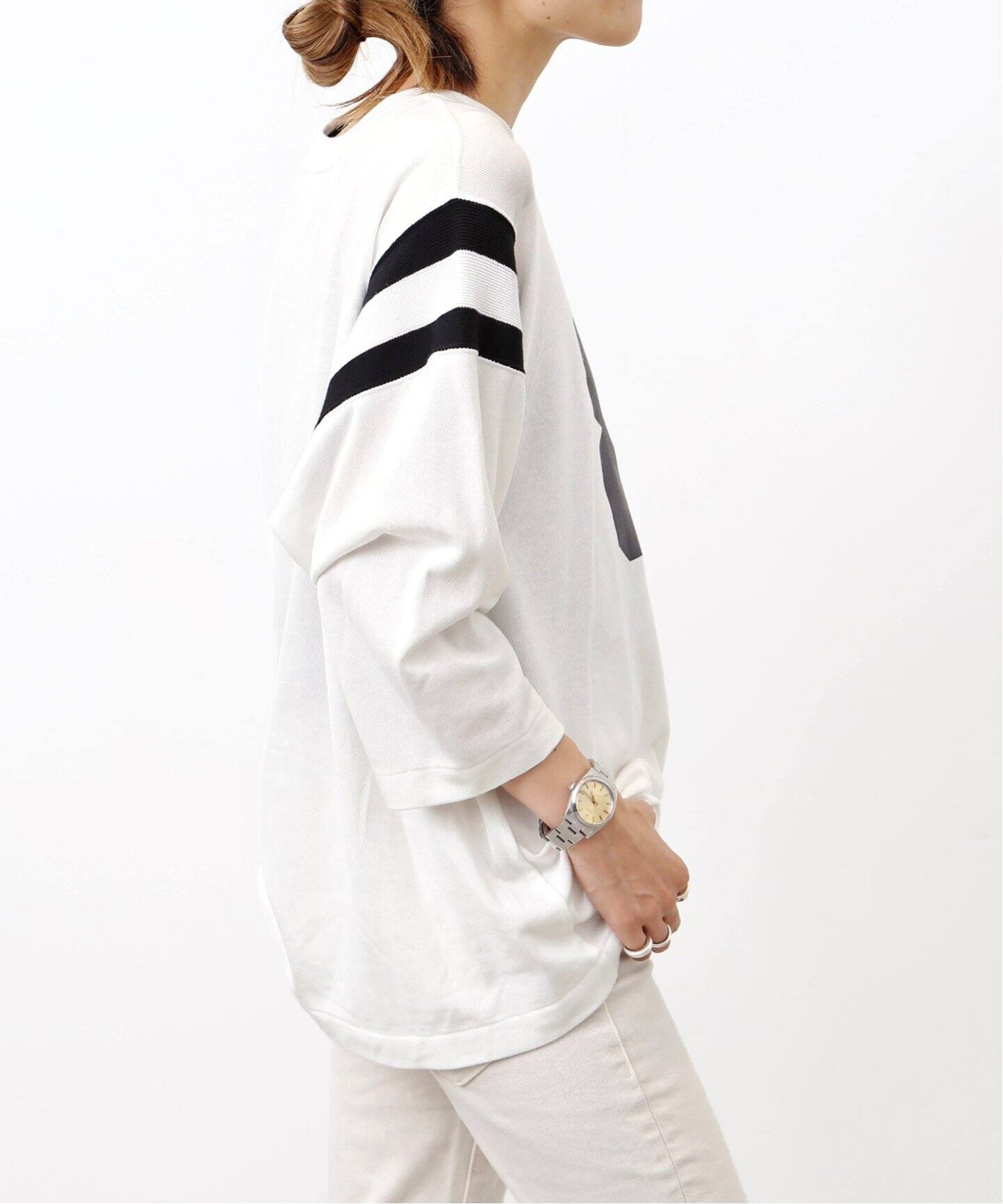 AMERICANA/アメリカーナ】 80 PRINT FOOTBALL T SHIRT（Tシャツ 