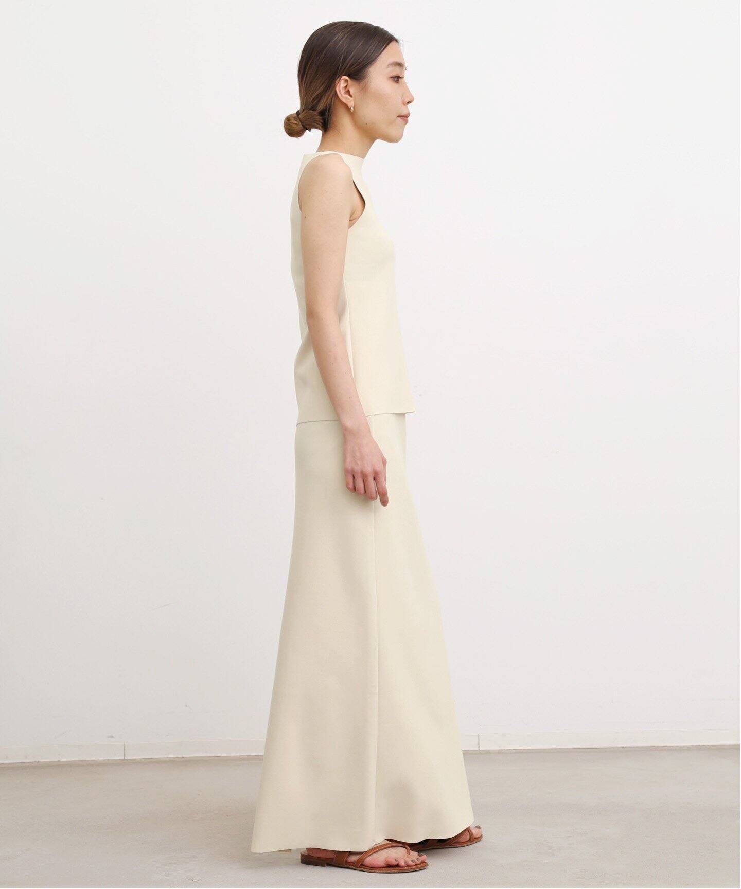 BIRROT/ビロット】BOATNECK TOPS（ニット／セーター）｜L