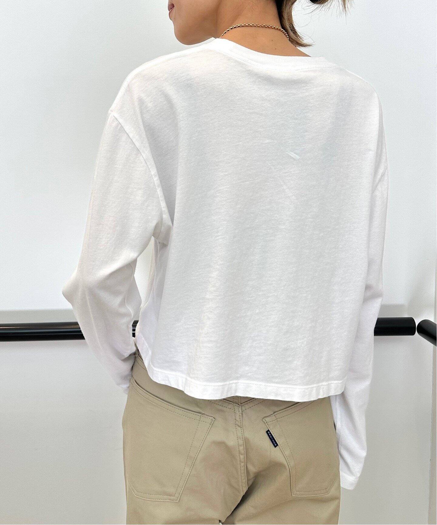 AGOLDE/エーゴールドイー】 MASON CROPPED TEE（Tシャツ