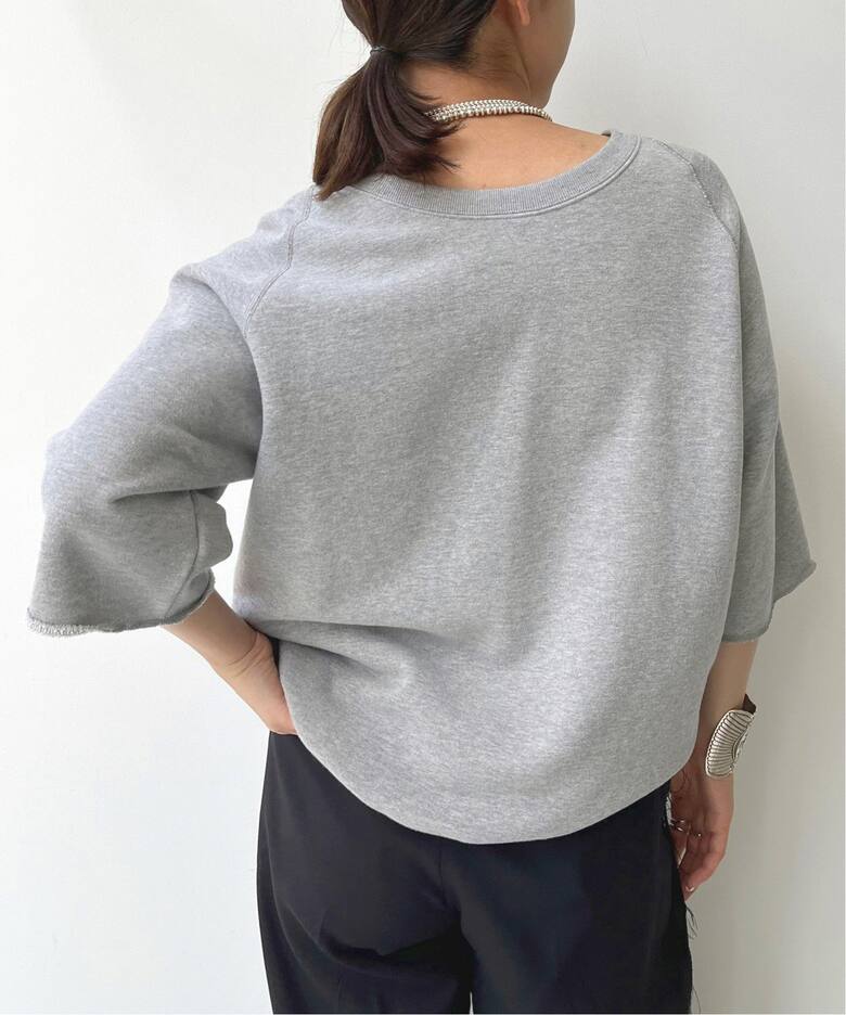 LOOPWHEELER x LOWERCASE】Half sleeve Sweat（Tシャツ／カットソー  