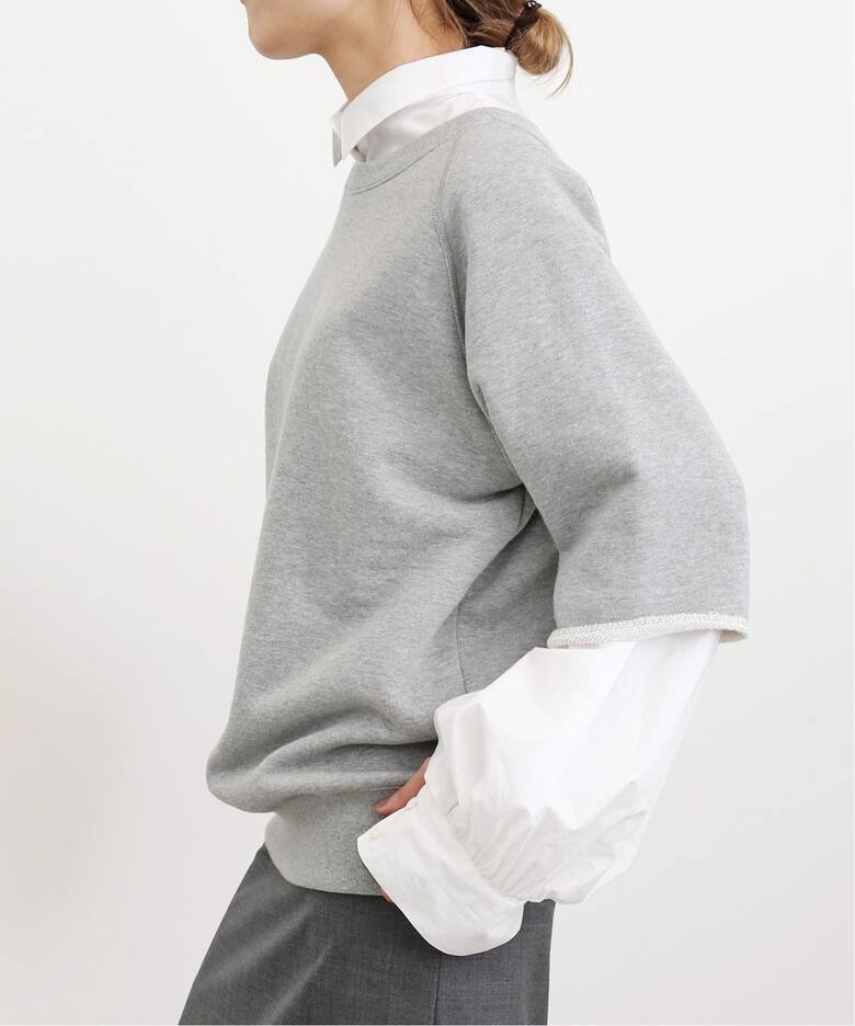 LOOPWHEELER x LOWERCASE】Half sleeve Sweat（Tシャツ／カットソー 