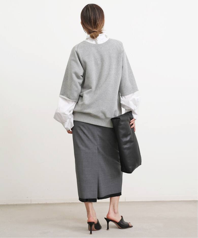 LOOPWHEELER x LOWERCASE】Half sleeve Sweat（Tシャツ／カットソー  