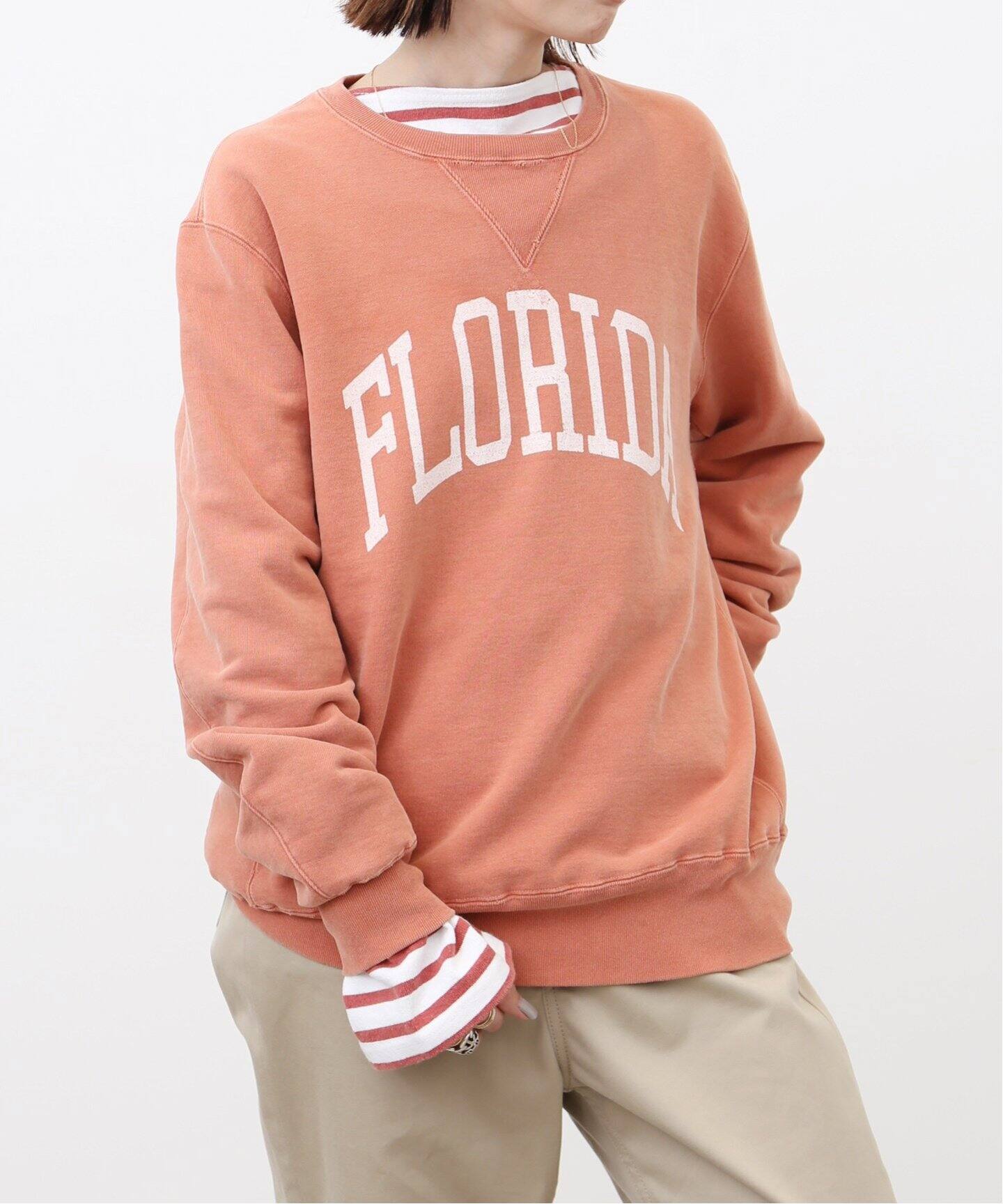 REMI RELIEF/レミレリーフ】 FLORIDA CREW NECK SWEAT（スウェット  