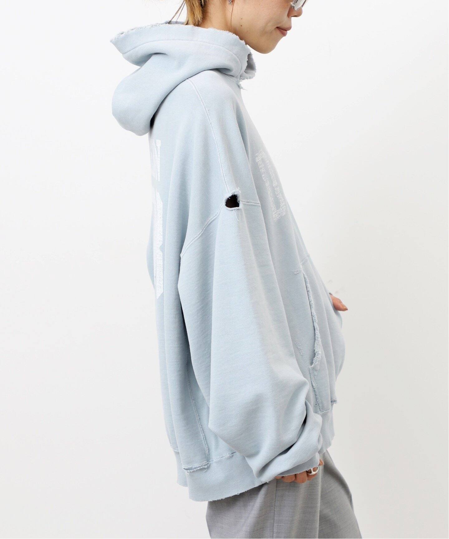 REMI RELIEF/レミレリーフ】 DENVER フードスウェット（パーカー）｜L  