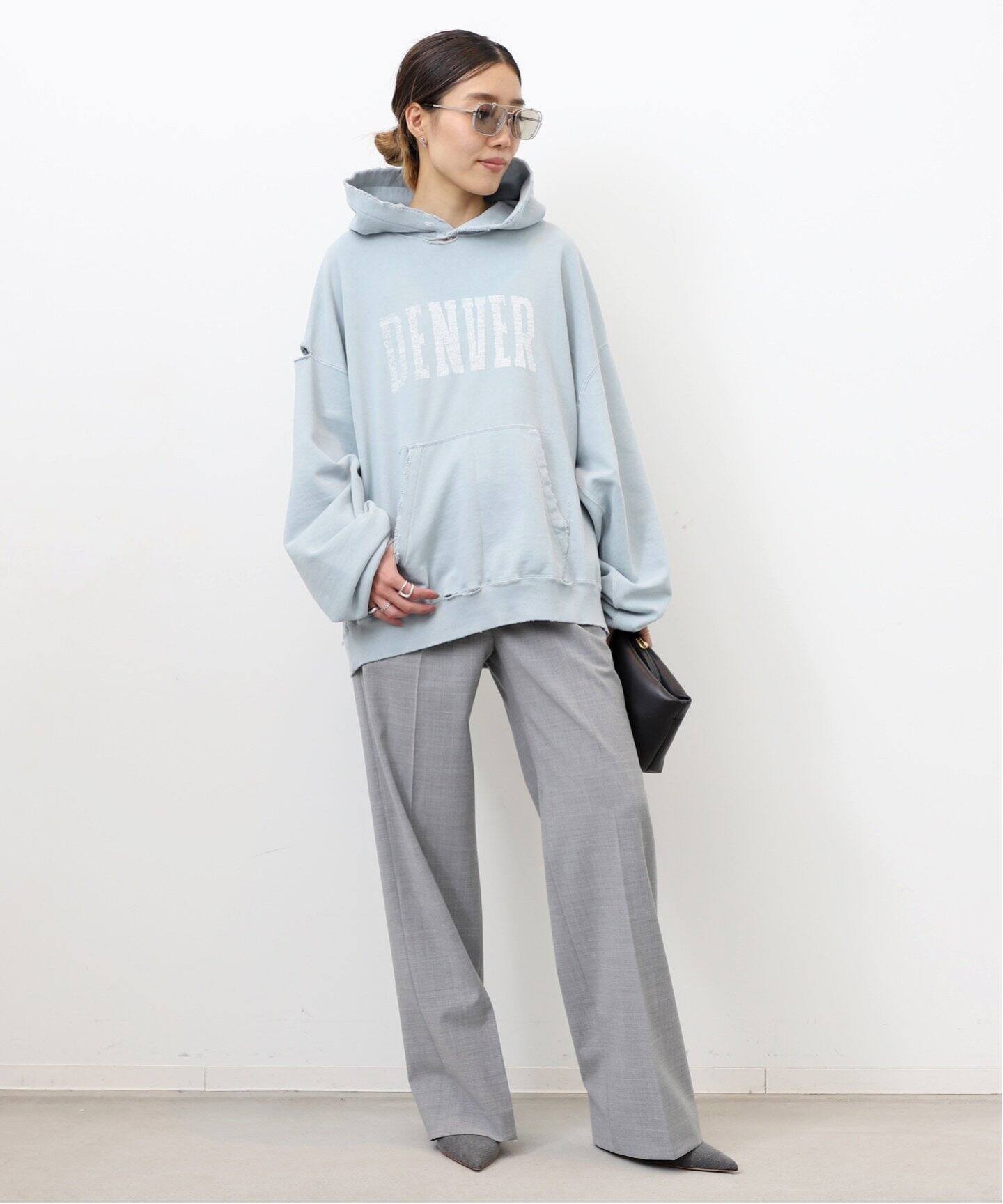 REMI RELIEF/レミレリーフ】 DENVER フードスウェット（パーカー）｜L 