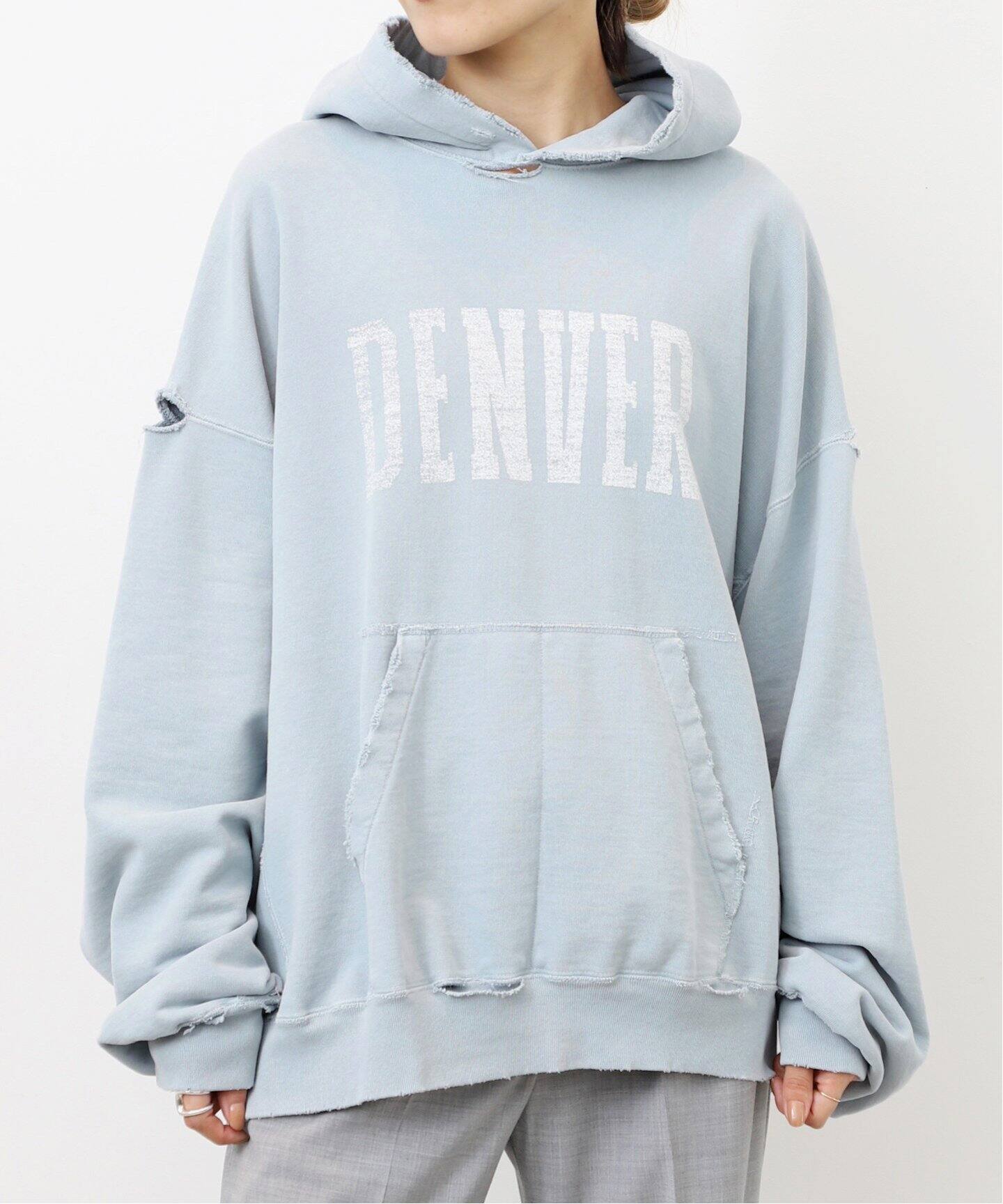 REMI RELIEF/レミレリーフ】 DENVER フードスウェット（パーカー）｜L  