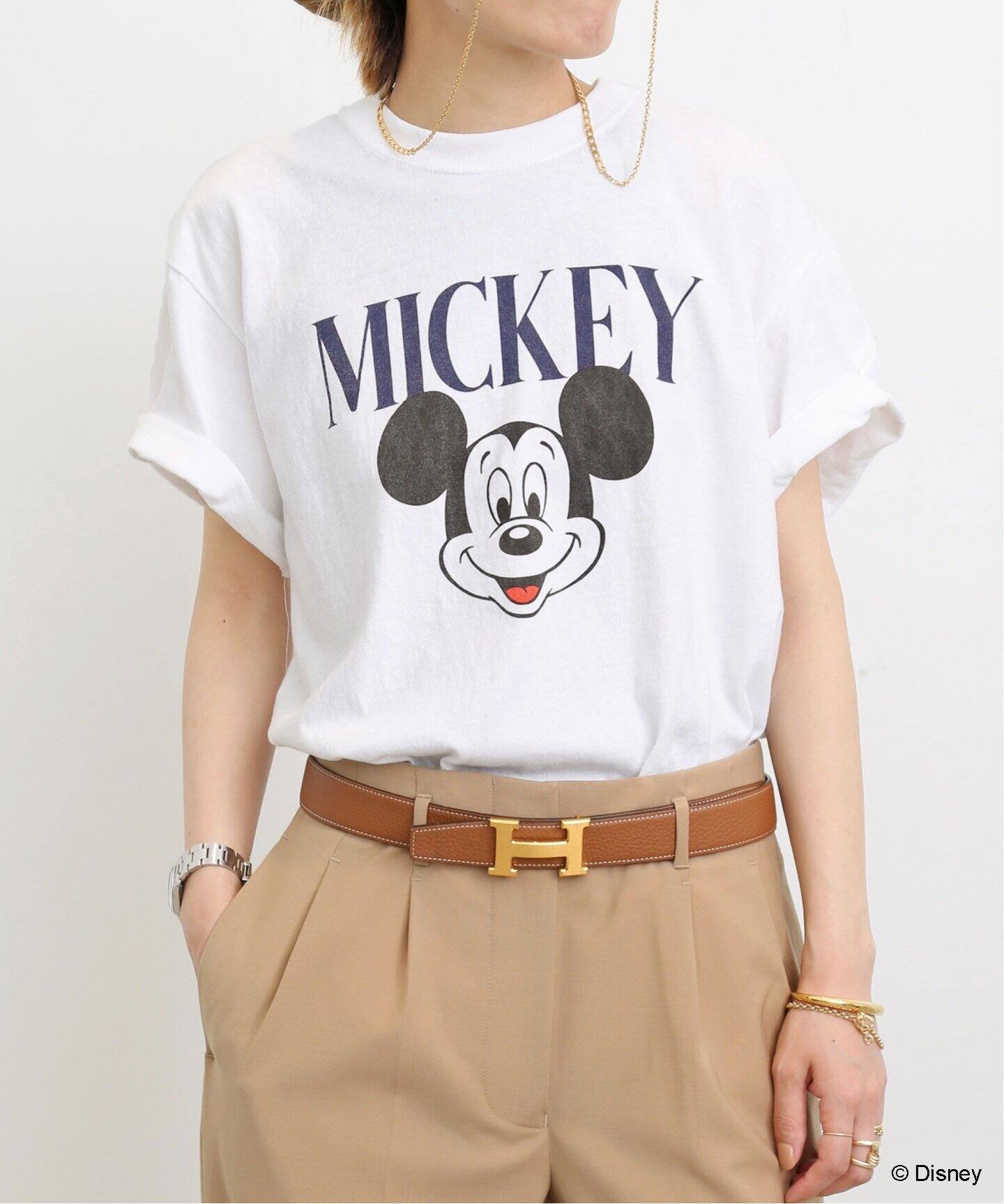 GOOD ROCK SPEED/グッドロックスピード】MICKEY PRINT T-SH（Tシャツ 