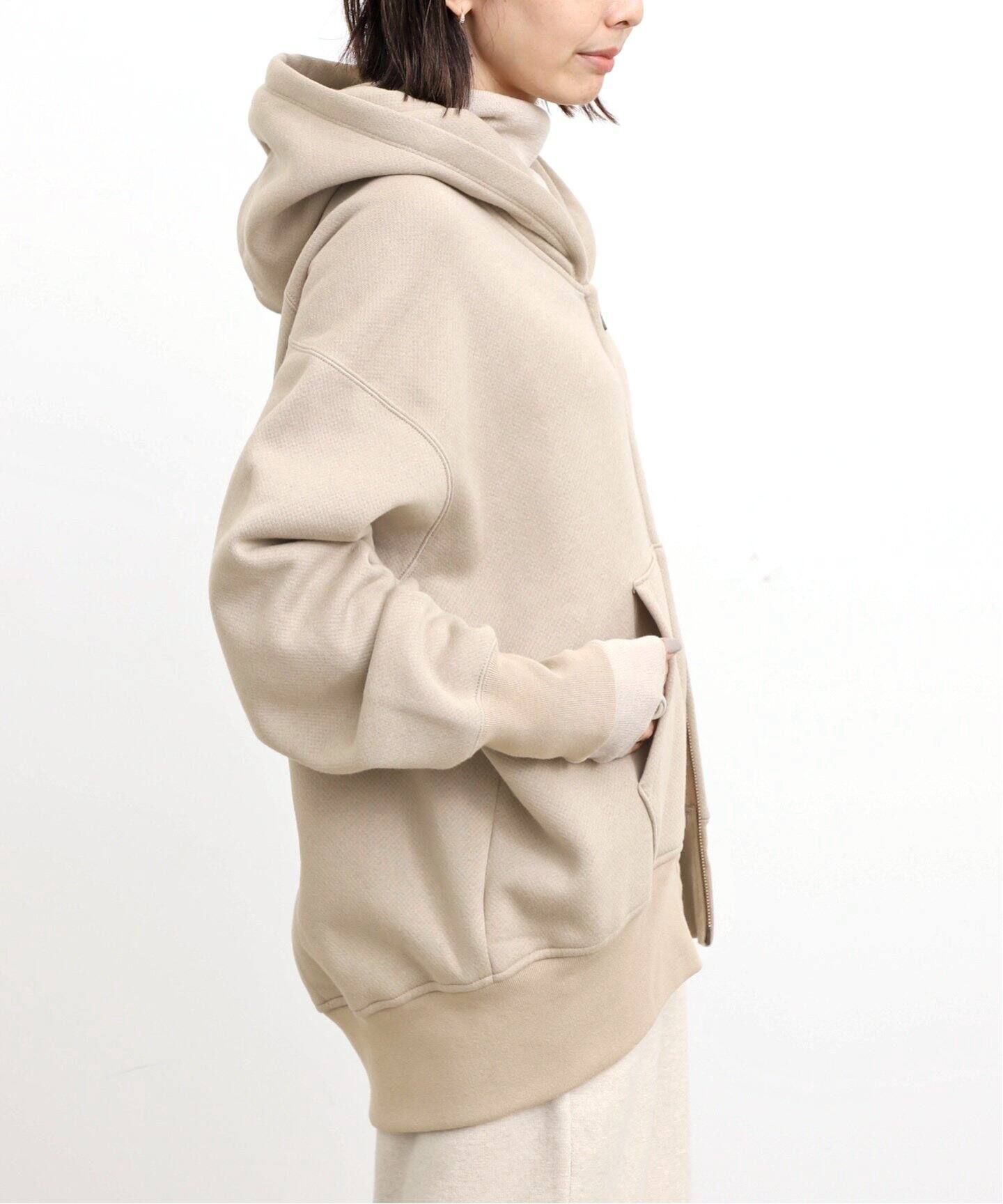 AMERICANA/アメリカーナ】 WIDE FULLZIP HOODIE（パーカー）｜L  