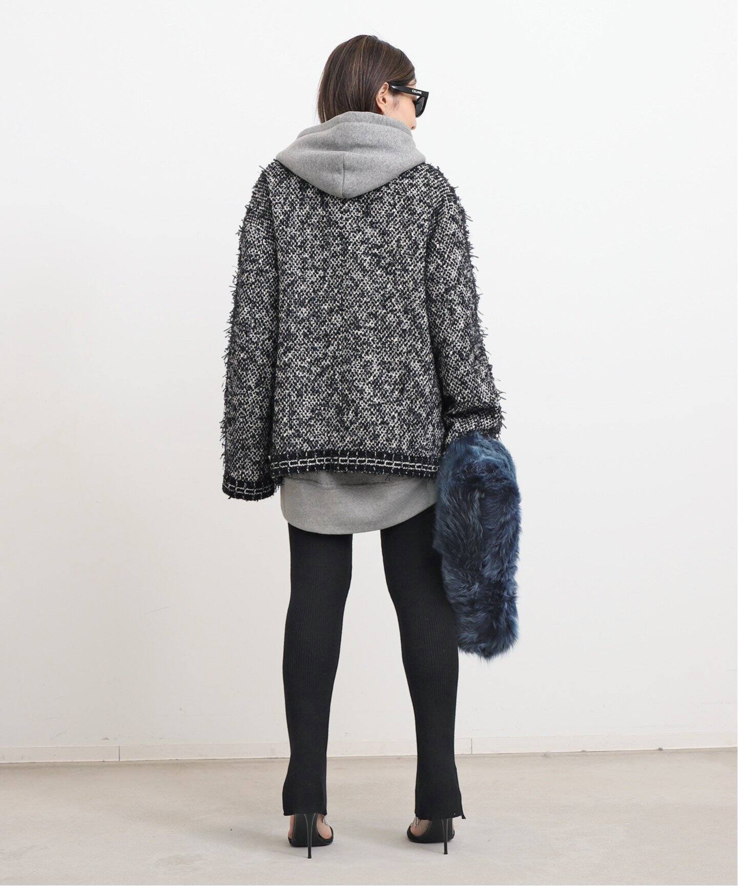 AMERICANA/アメリカーナ】 WIDE FULLZIP HOODIE（パーカー）｜L  