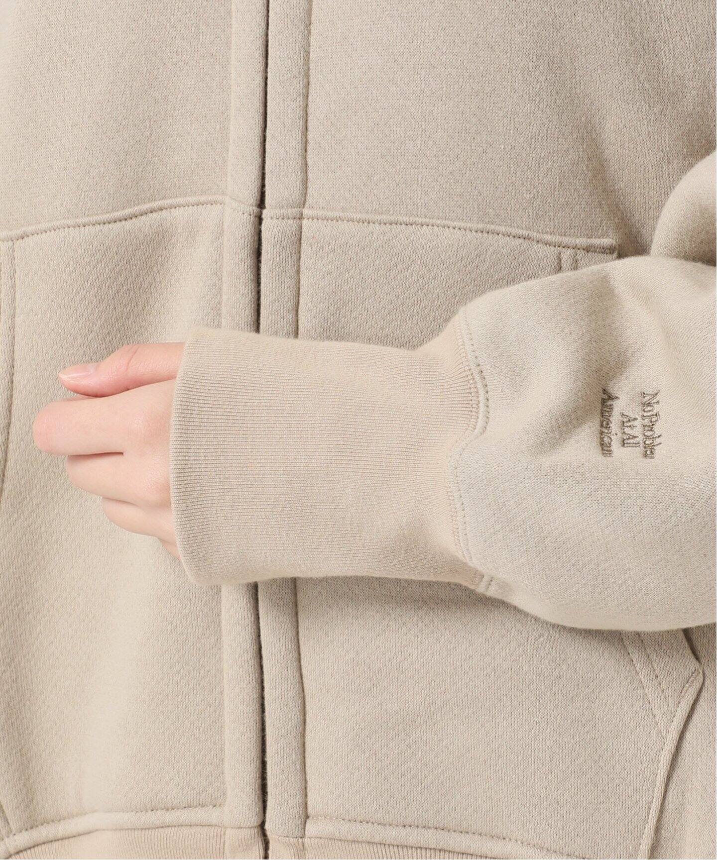 AMERICANA/アメリカーナ】 WIDE FULLZIP HOODIE（パーカー）｜L  