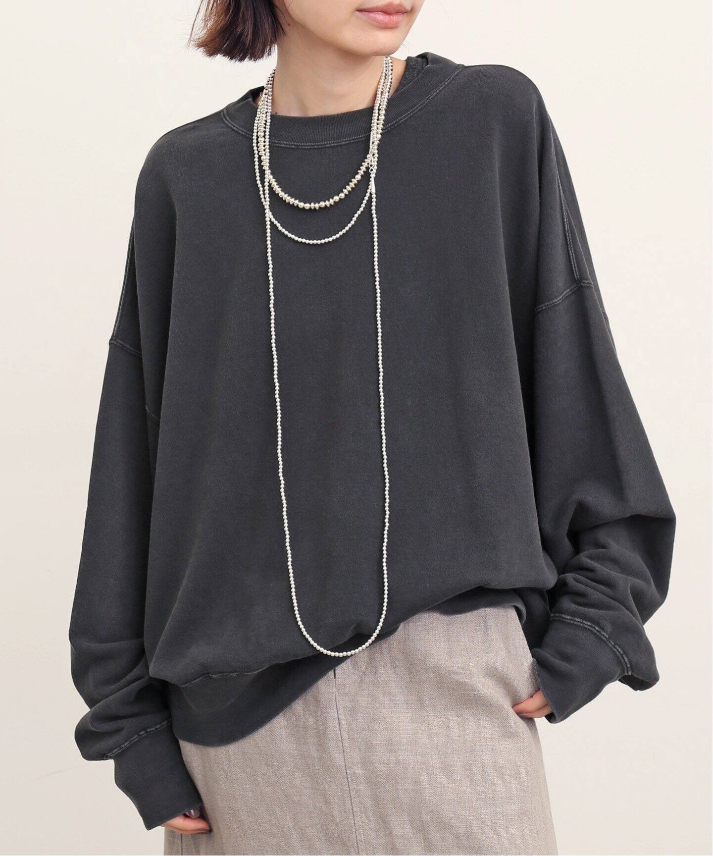 REMI RELIEF/レミレリーフ】SWEAT PULLOVER（スウェット）｜L  