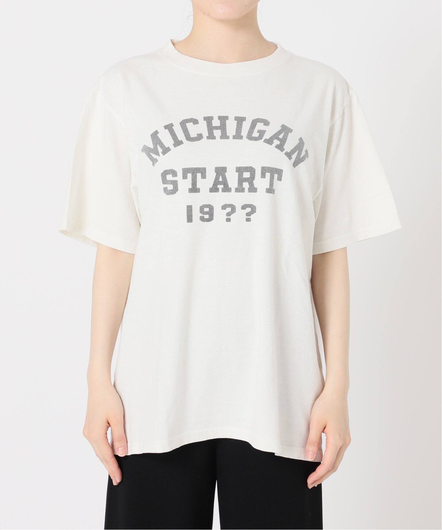 REMI RELIEF/レミレリーフ】MICHIGAN START T-SH（Tシャツ／カットソー  