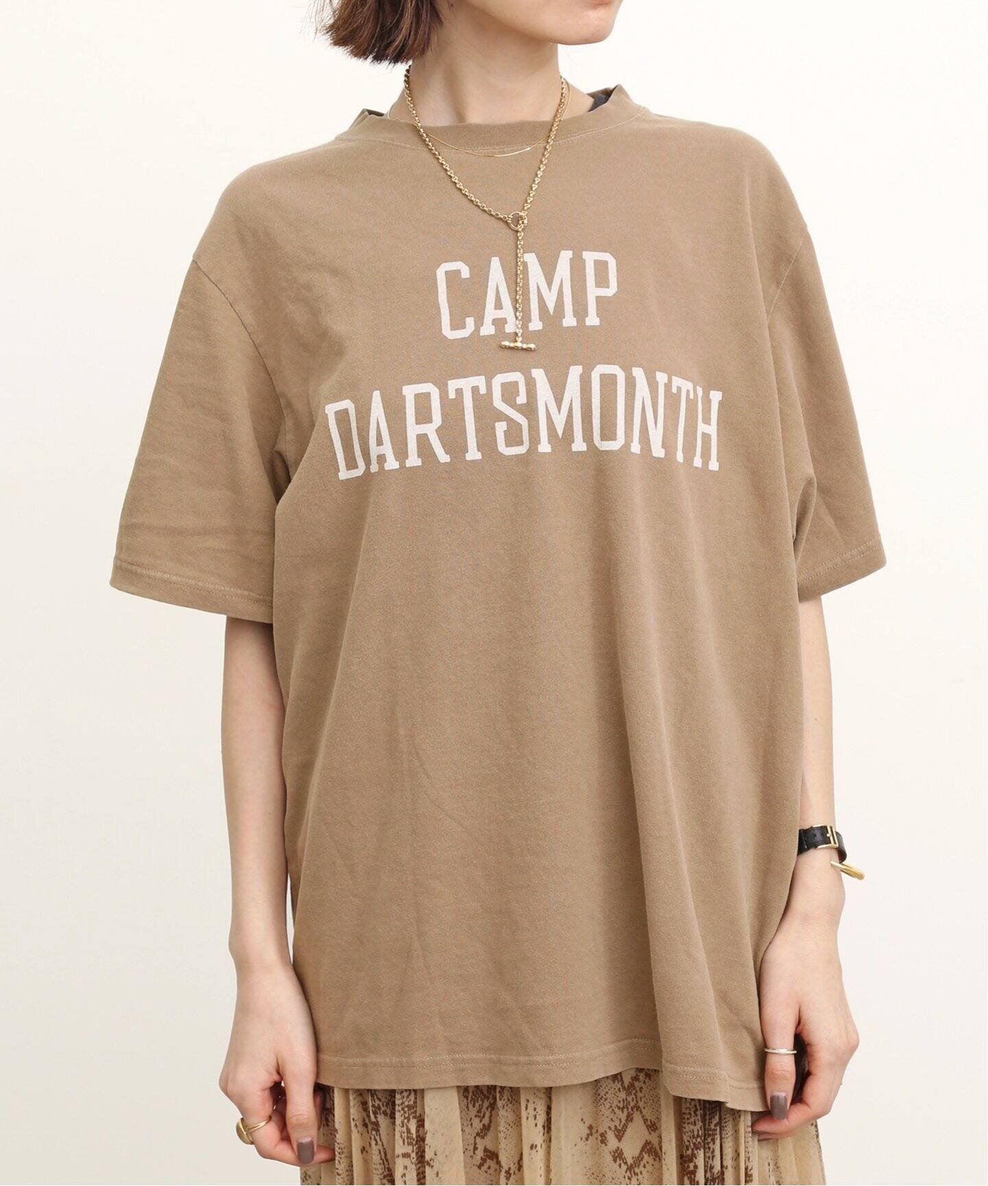 REMI RELIEF/レミレリーフ】CAMP DARTSMONTH T-SH（Tシャツ  