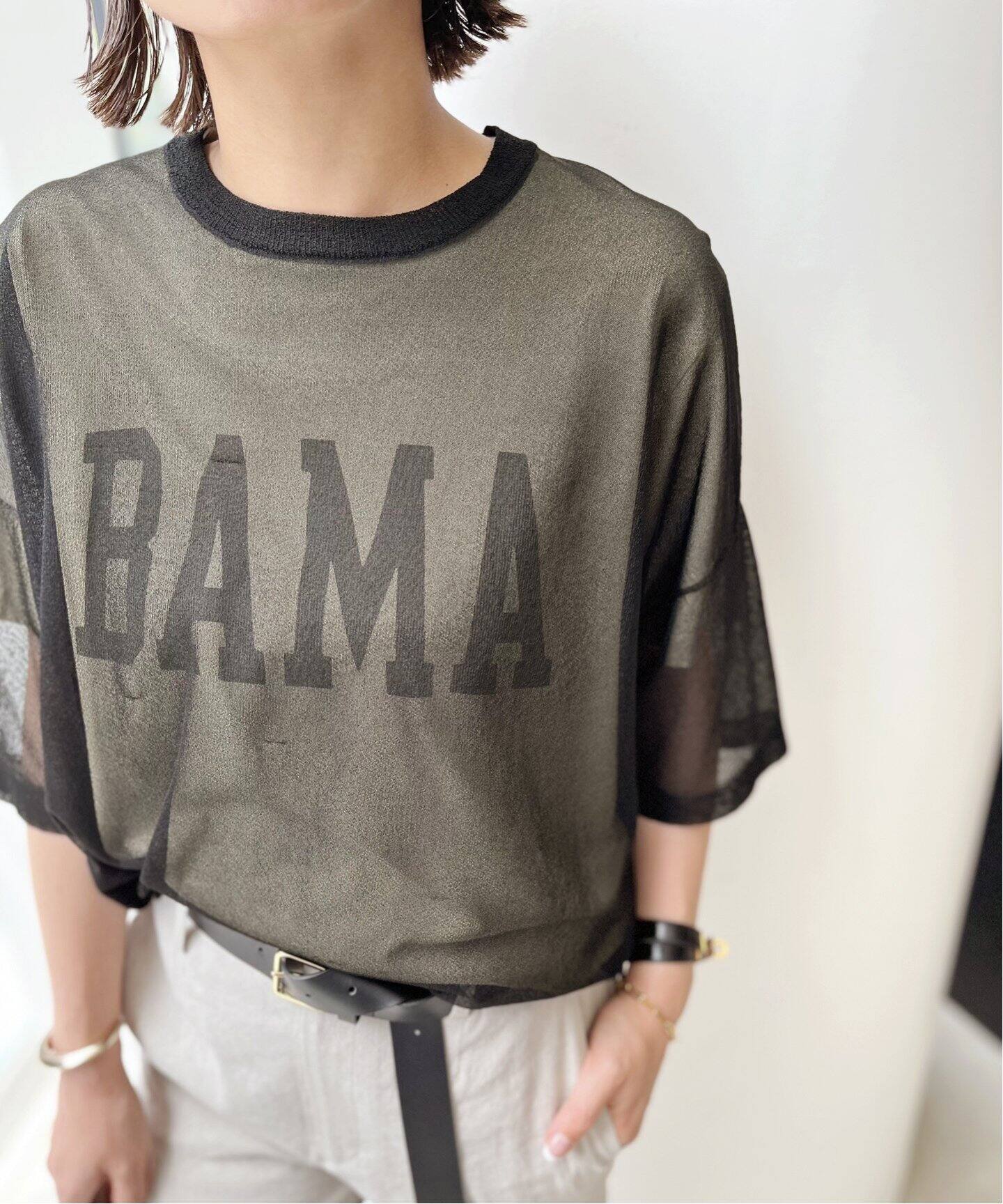REMI RELIEF/レミレリーフ】BAMA T-SH（Tシャツ／カットソー）｜L  
