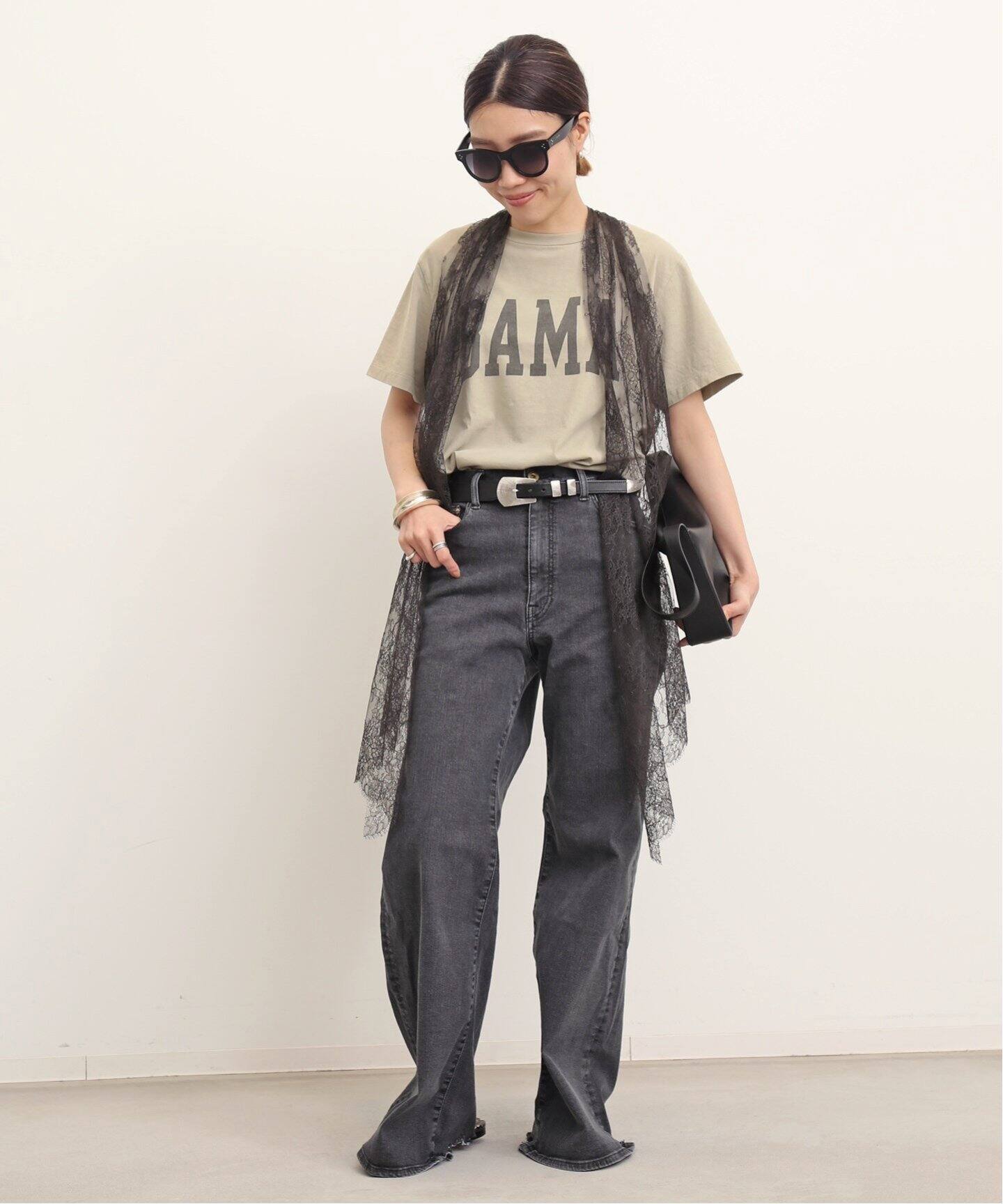 REMI RELIEF/レミレリーフ】BAMA T-SH（Tシャツ／カットソー）｜L  