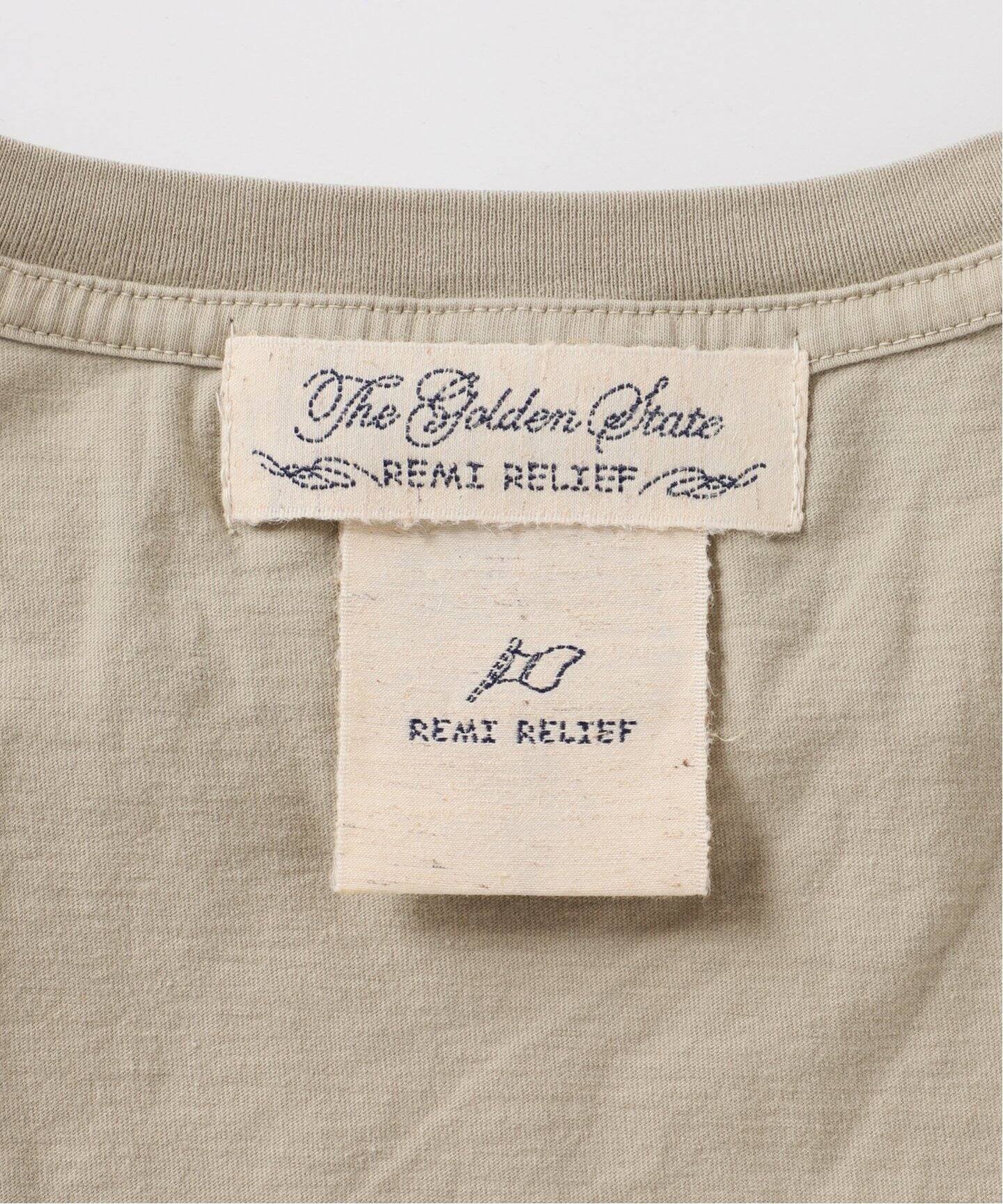 REMI RELIEF/レミレリーフ】BAMA T-SH（Tシャツ／カットソー）｜L  