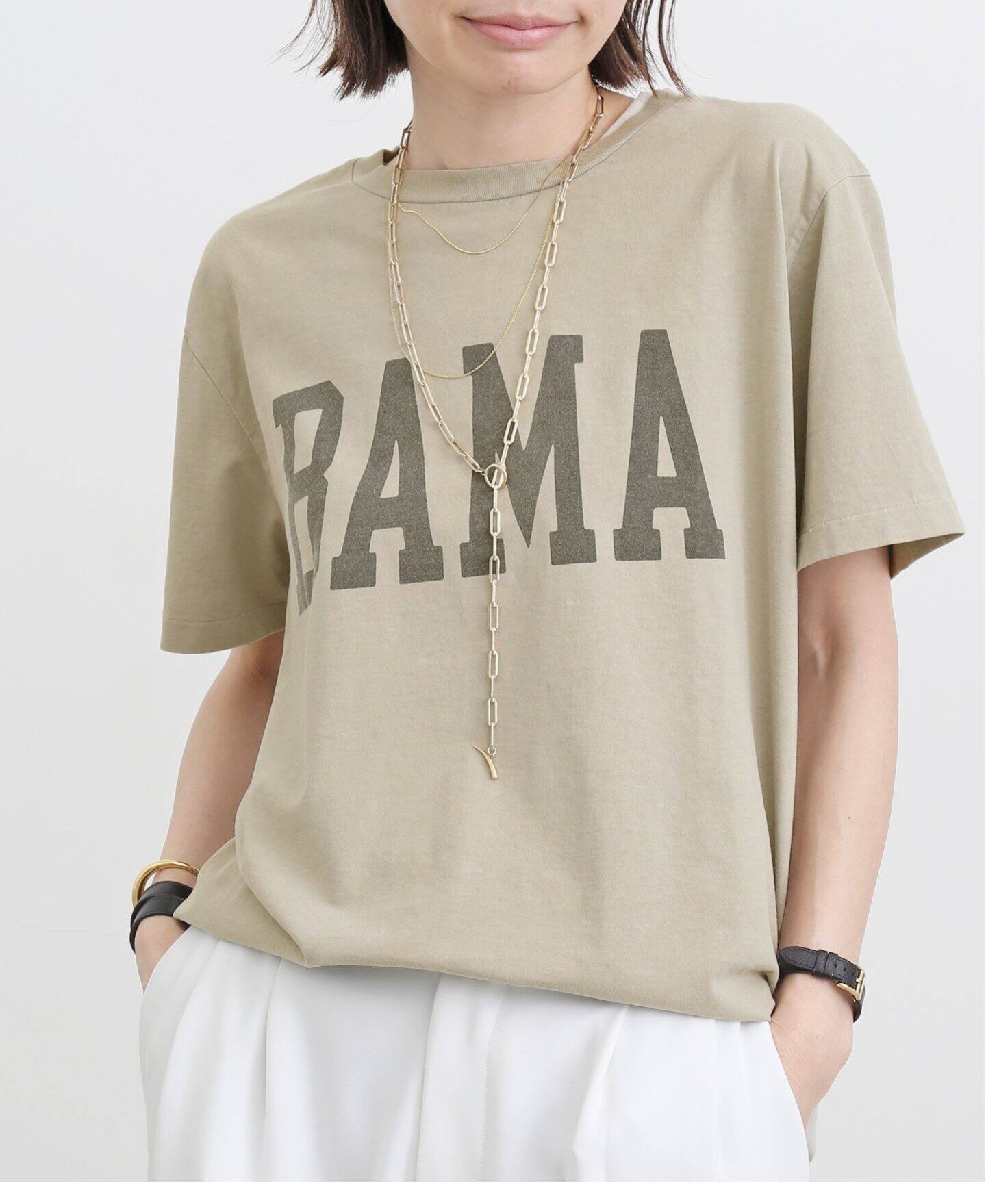 REMI RELIEF/レミレリーフ】BAMA T-SH（Tシャツ／カットソー）｜L  