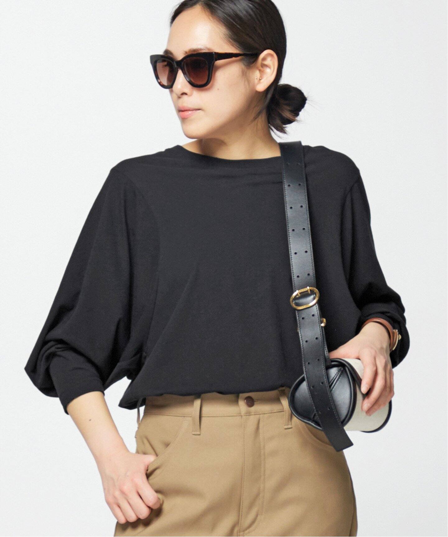 ワイドスリーブTシャツ（Tシャツ／カットソー）｜AP STUDIO（エーピー  