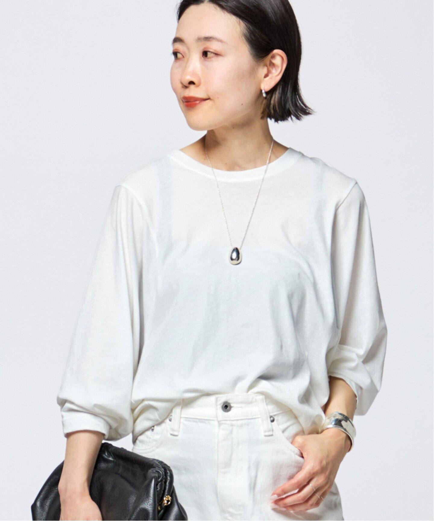 ワイドスリーブTシャツ（Tシャツ／カットソー）｜AP STUDIO（エーピー  