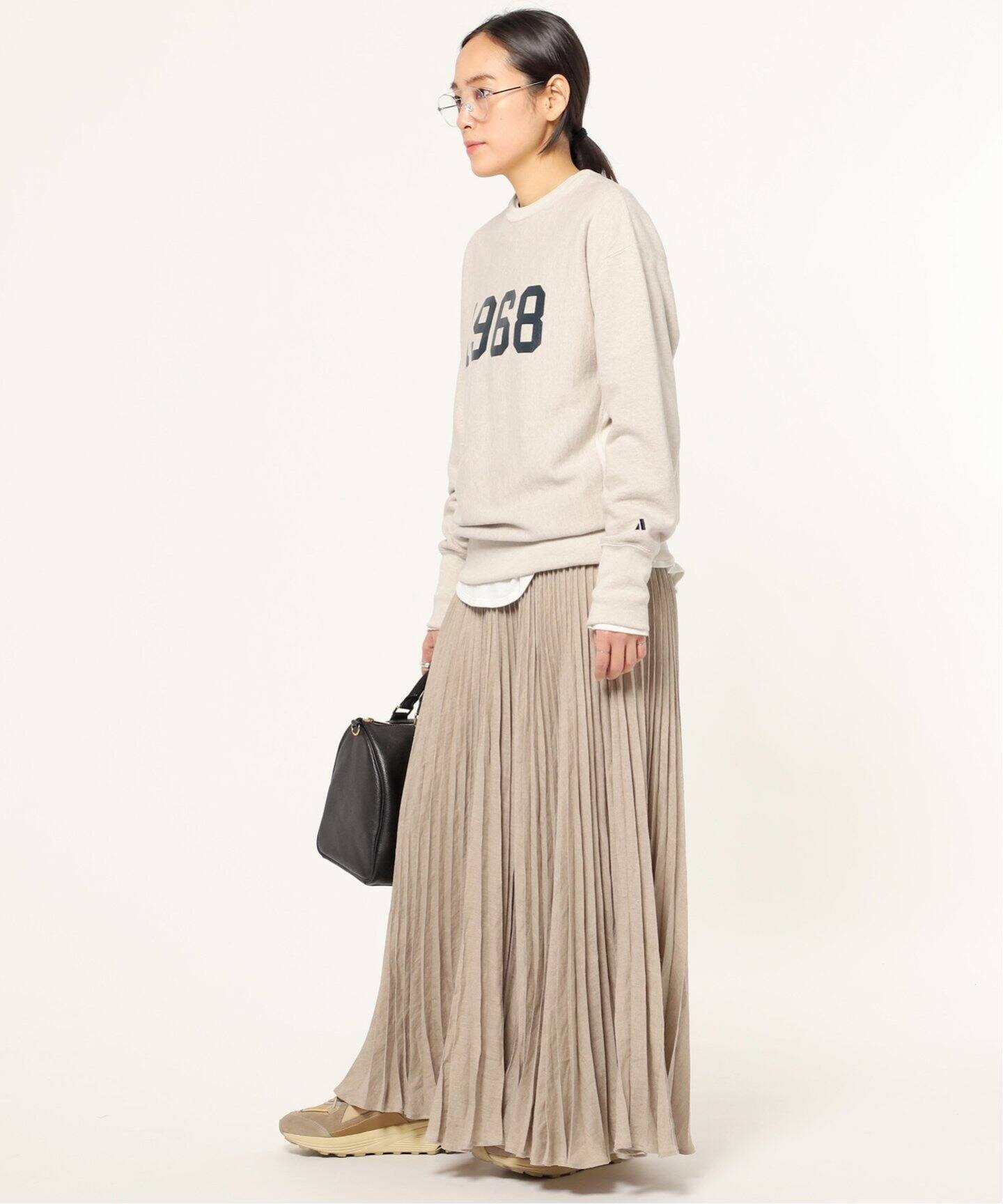 AMERICANA/アメリカーナ】1968 クルーネックスウェット（スウェット  