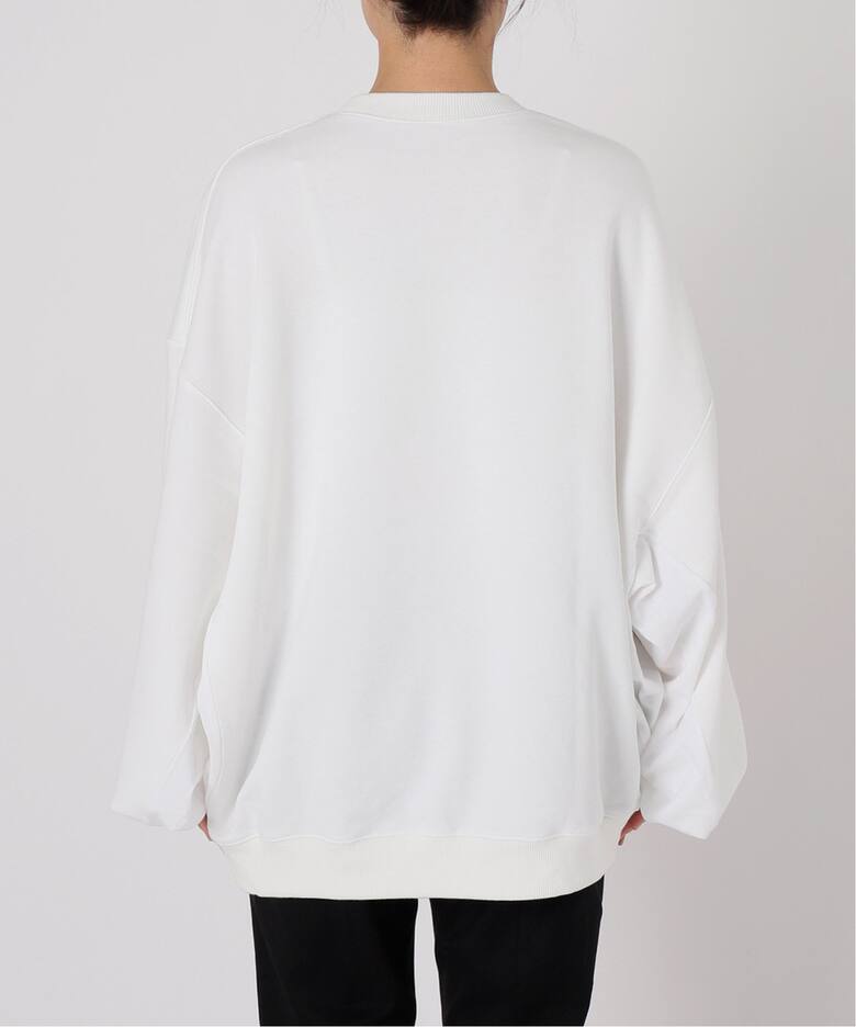 値下げ！AP STUDIO☆PRINT SWEAT PULLOVER☆グレー - トレーナー 