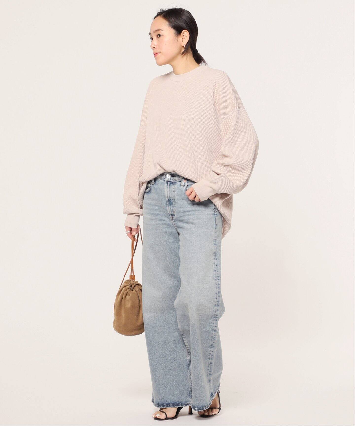 WEB限定》【AMERICANA】 別注サーマルプルオーバー（Tシャツ  