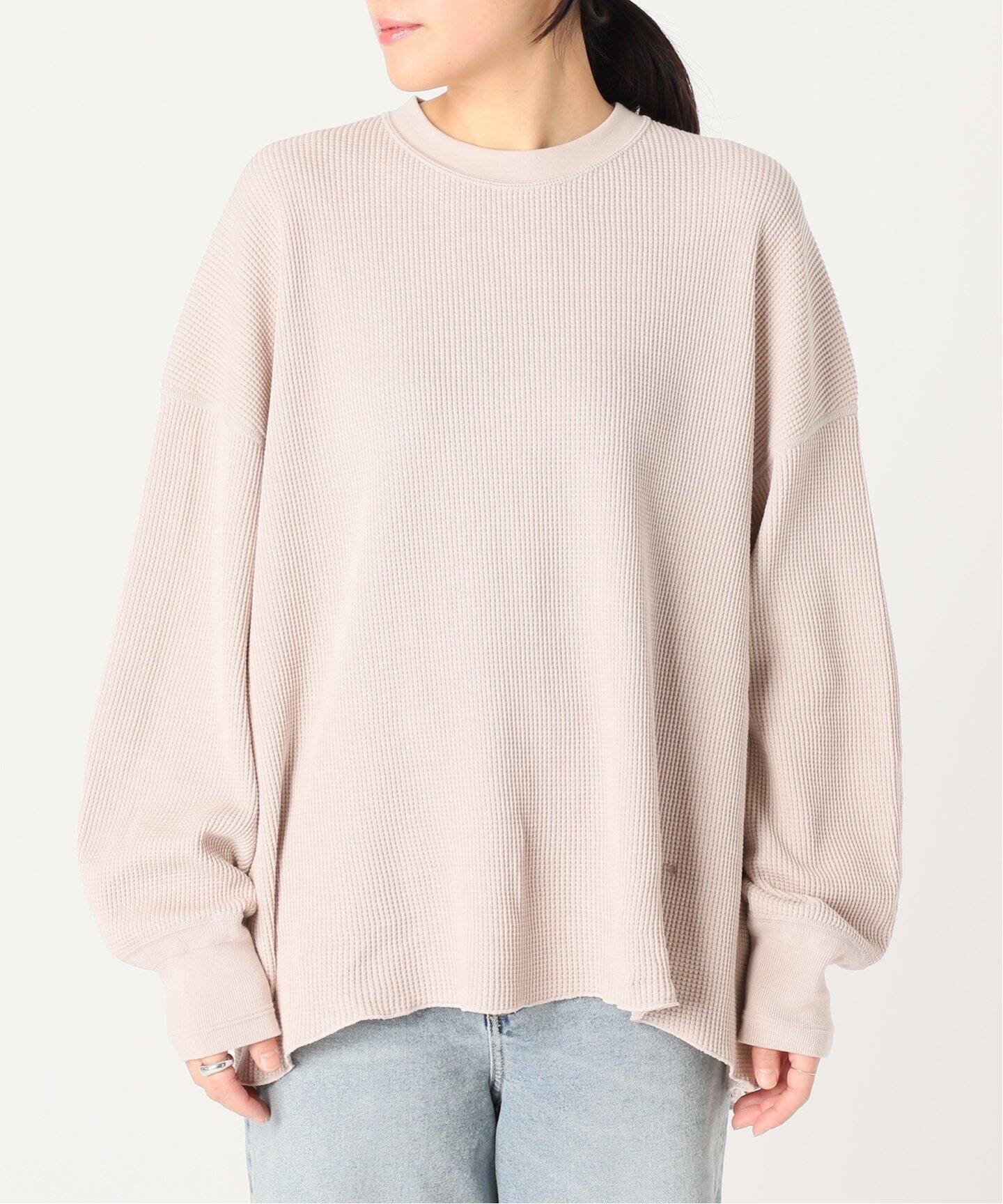 WEB限定》【AMERICANA】 別注サーマルプルオーバー（Tシャツ  