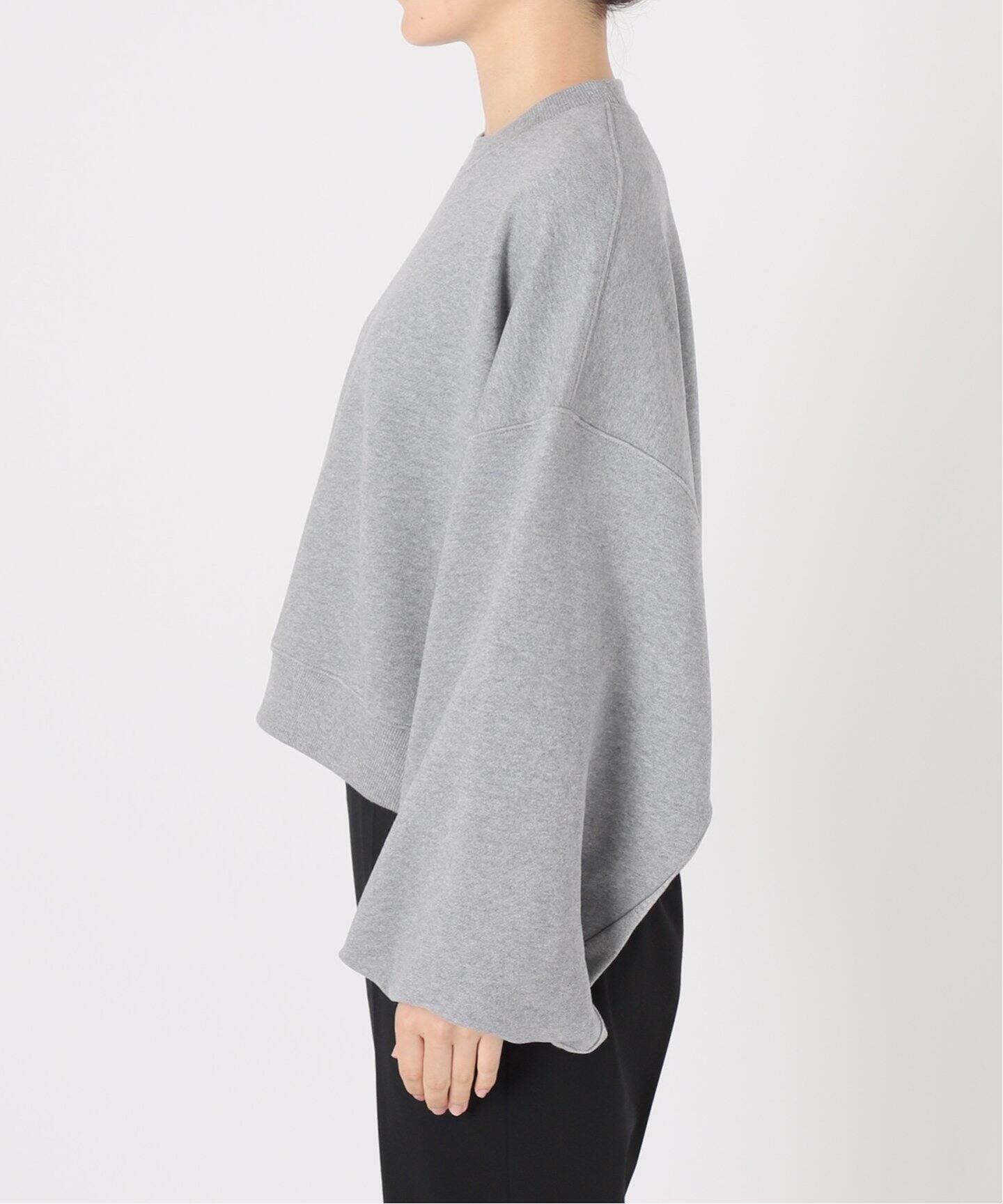PRE_/プレ】別注cropped Big sleeve sweat Pullover（スウェット 