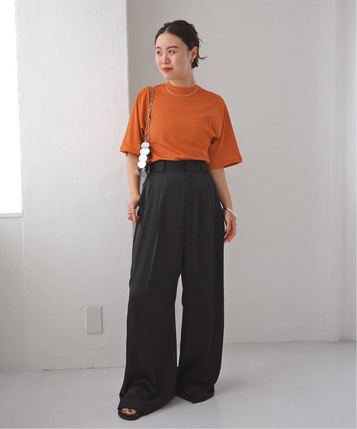 DAWN/ダン】CUP IN SHORT SLEEVES（カップ付きインナー）｜AP STUDIO