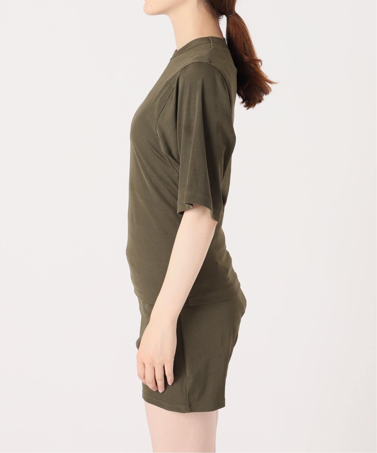 DAWN CUP IN SHORT SLEEVE DRESSシャツ DAWN/ダン】CUP IN SHORT SLEEVES（カップ付きインナー）｜AP