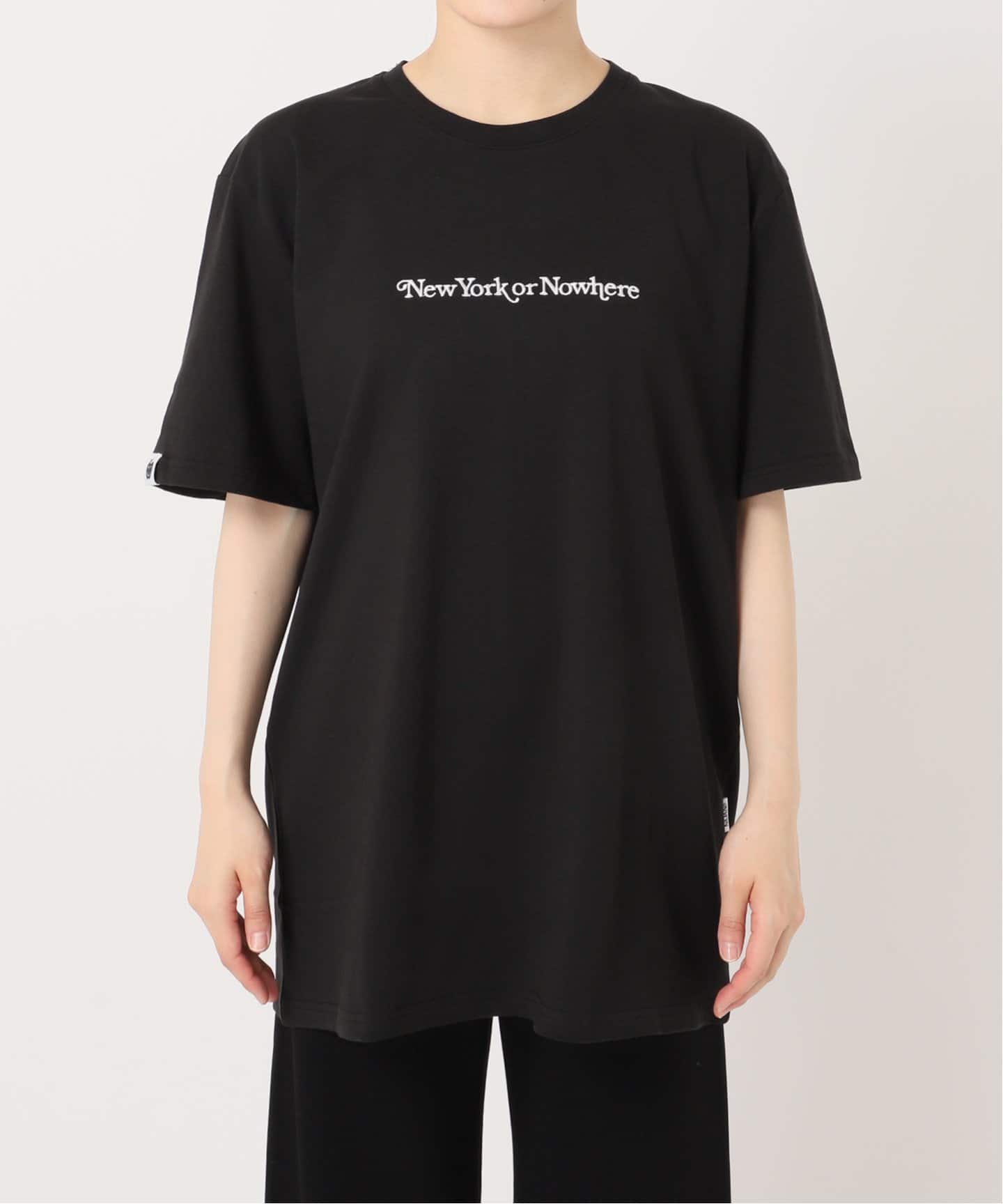 newyork or nowhere Tシャツ　ジャーナルスタンダード NEWYORK OR NOWHERE】flont logo T-sh（Tシャツ／カットソー