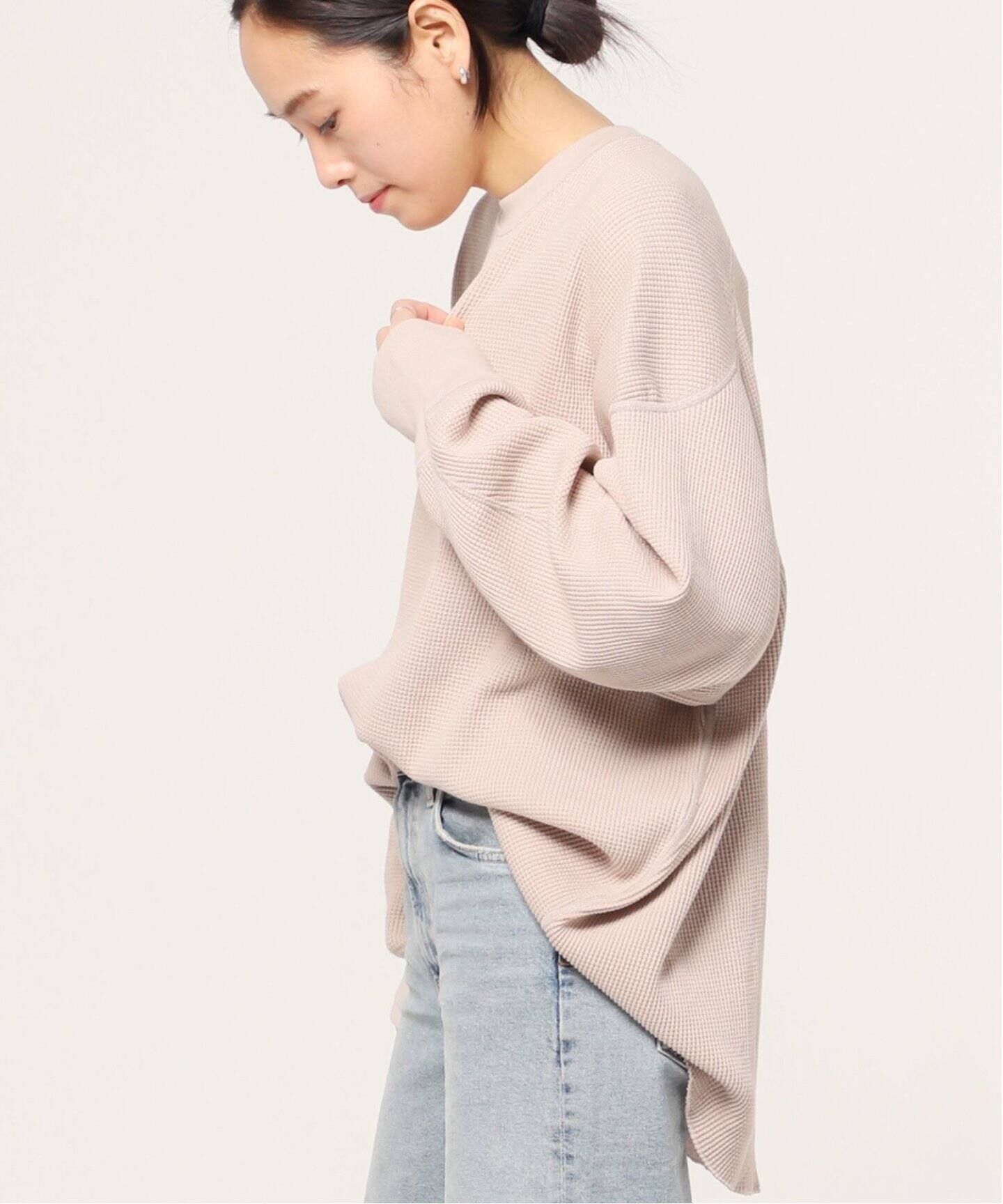 WEB限定追加》【AMERICANA】 別注サーマルプルオーバー（Tシャツ  