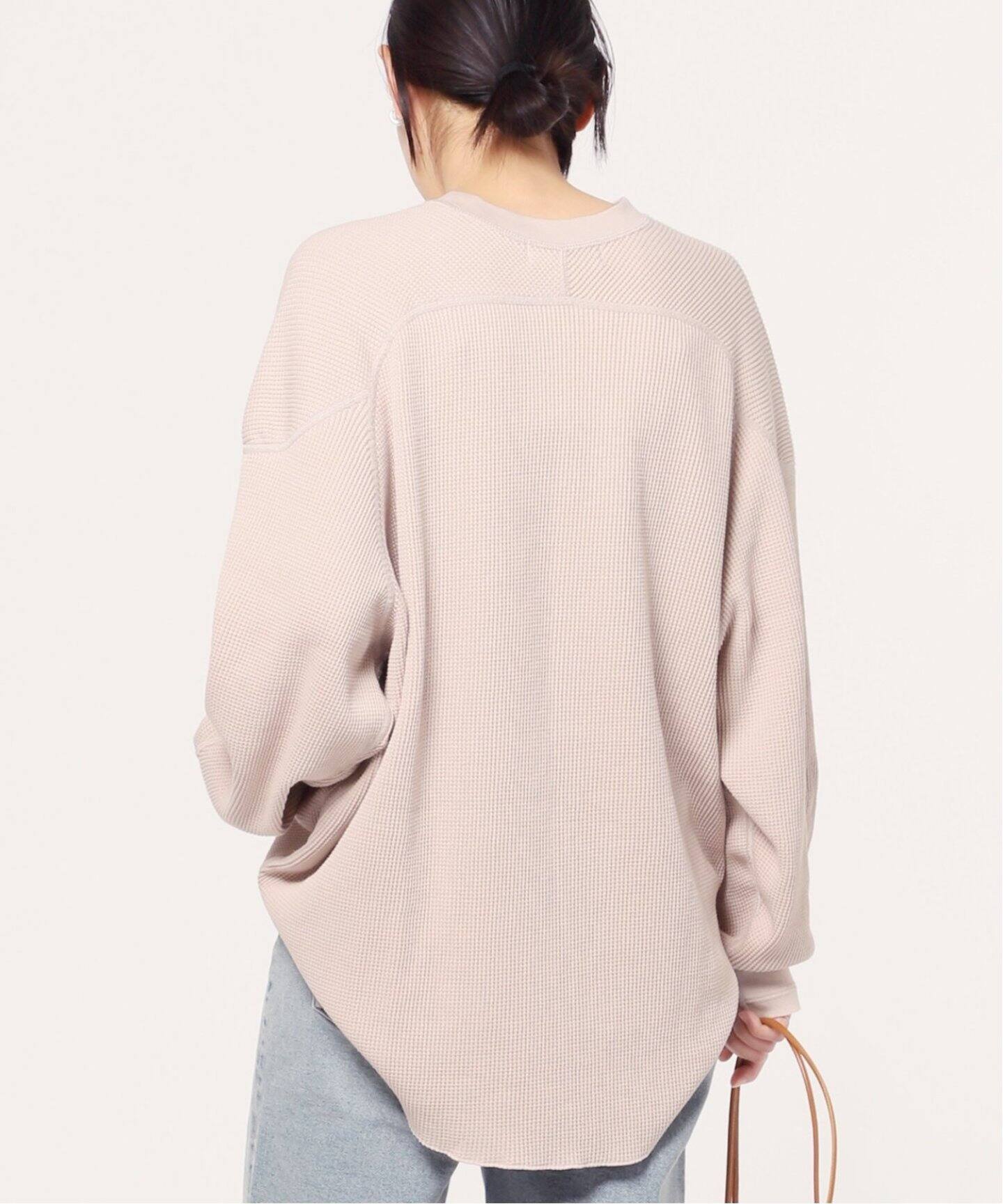 WEB限定追加》【AMERICANA】 別注サーマルプルオーバー（Tシャツ  