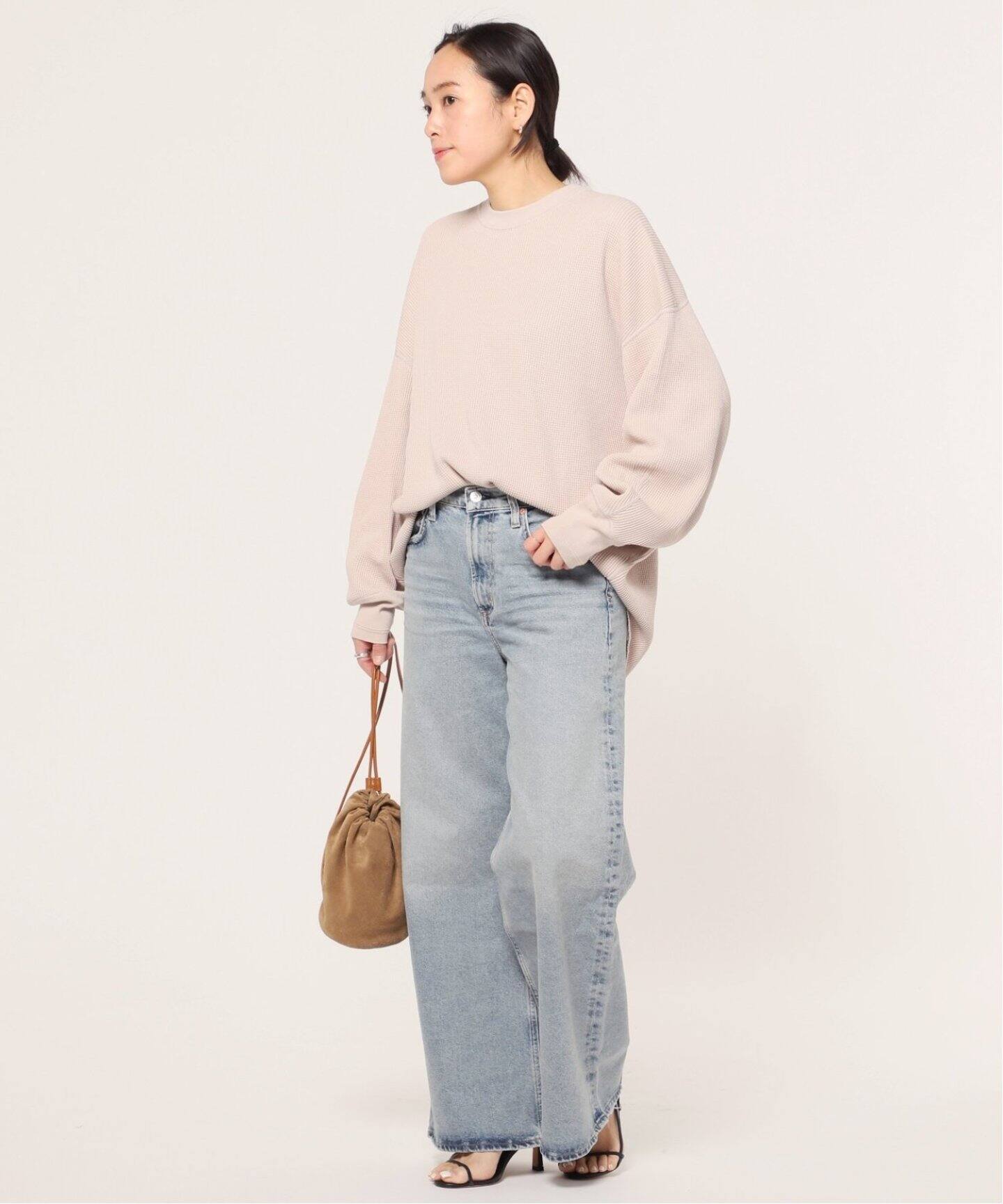 WEB限定追加》【AMERICANA】 別注サーマルプルオーバー（Tシャツ  