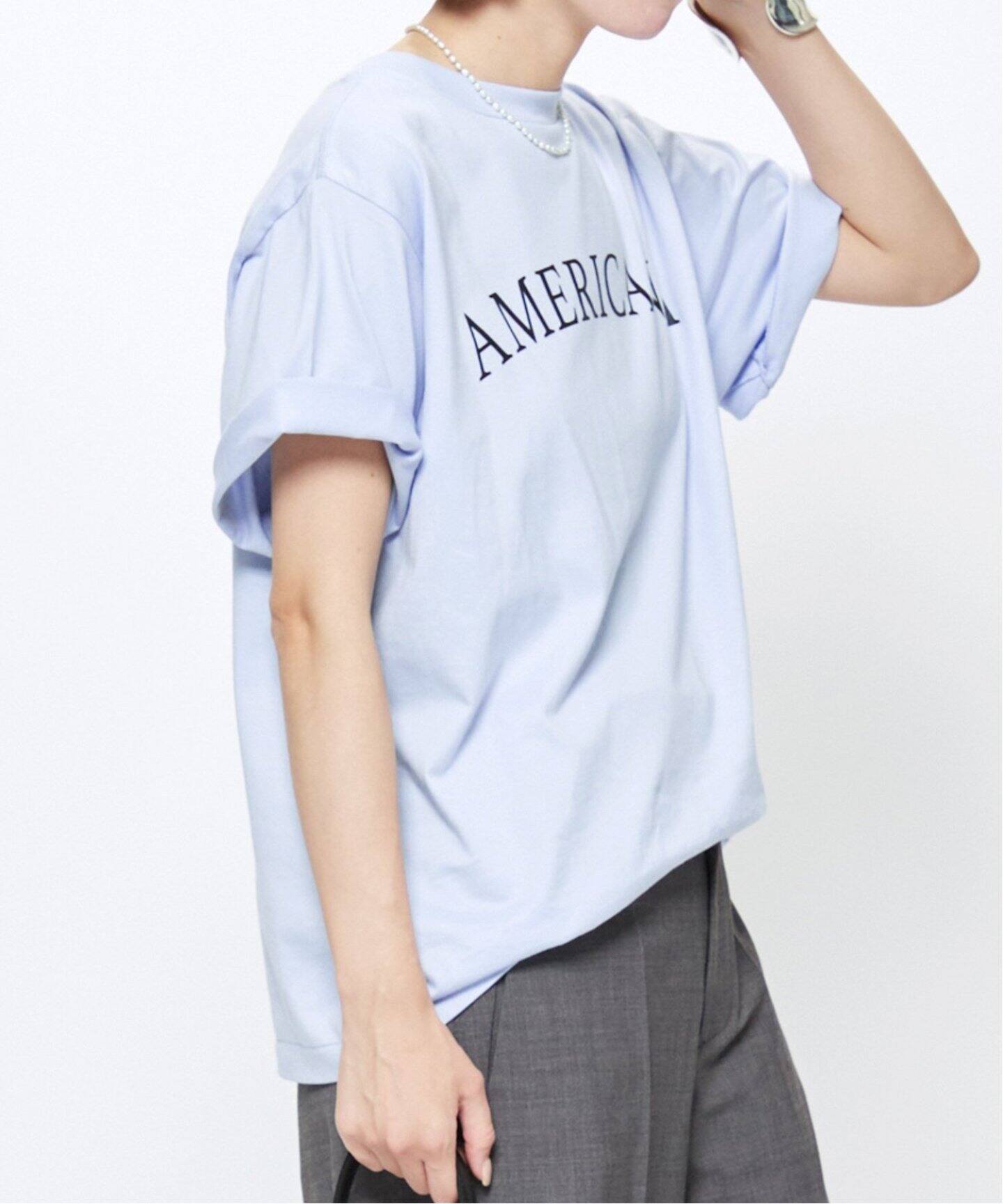 追加》別注 AMERICANA arche logo Tシャツ（Tシャツ／カットソー）｜AP 