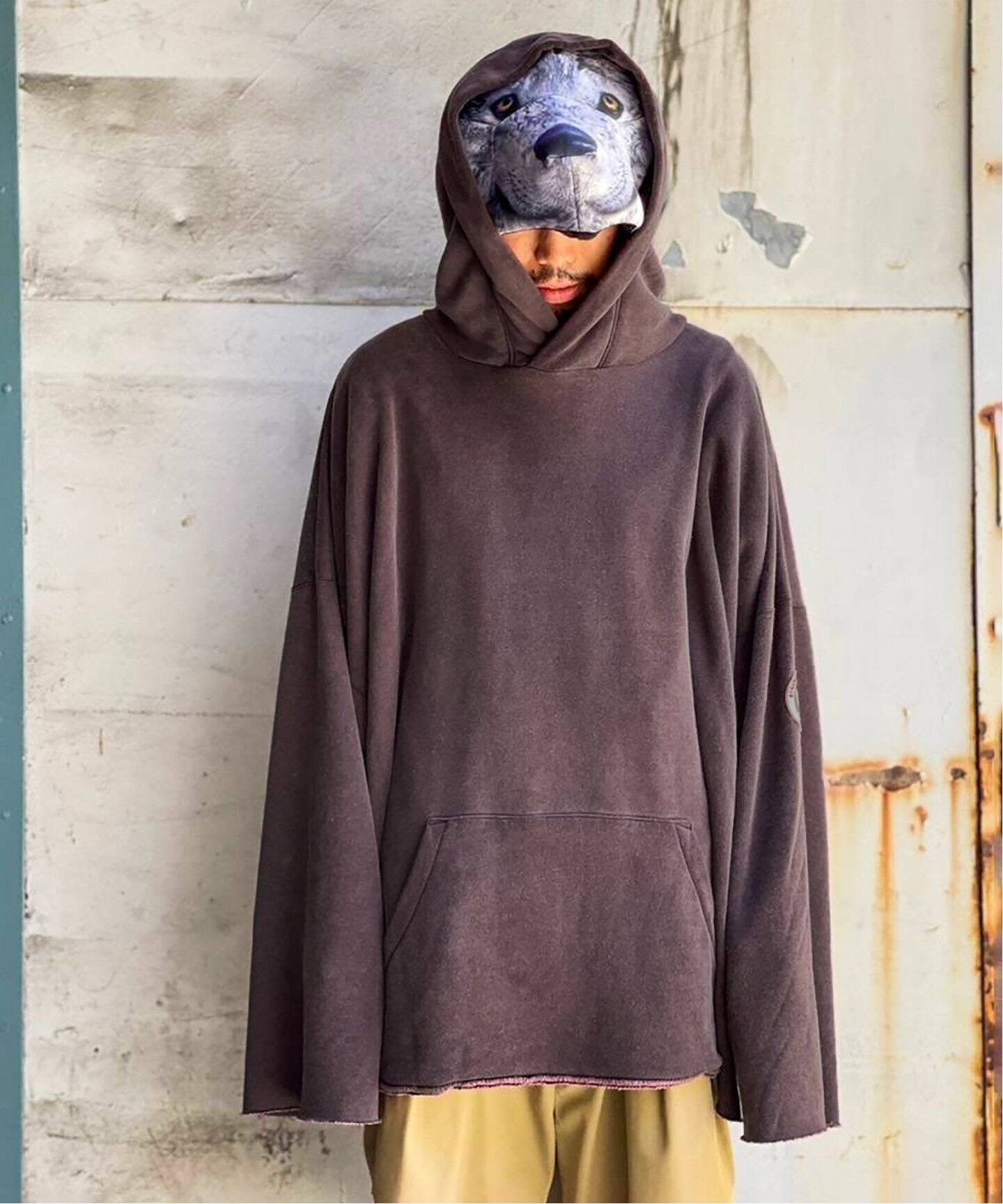 doublet / ダブレット】ANIMAL TRIM OVERSIZED HOODIE（パーカー  