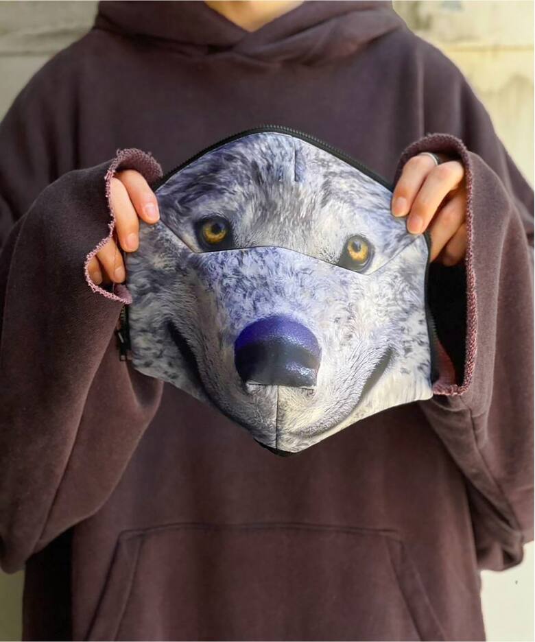 doublet / ダブレット】ANIMAL TRIM OVERSIZED HOODIE（パーカー  