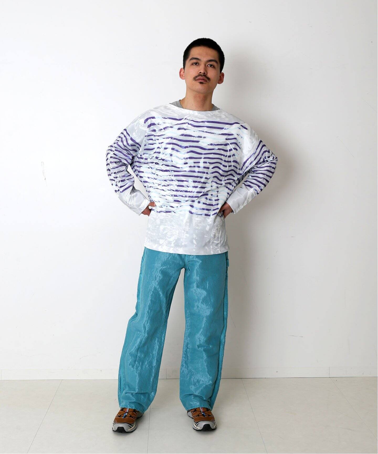 doublet / ダブレット】MIRAGE PRINTED BASQUE SHIRT（Tシャツ 