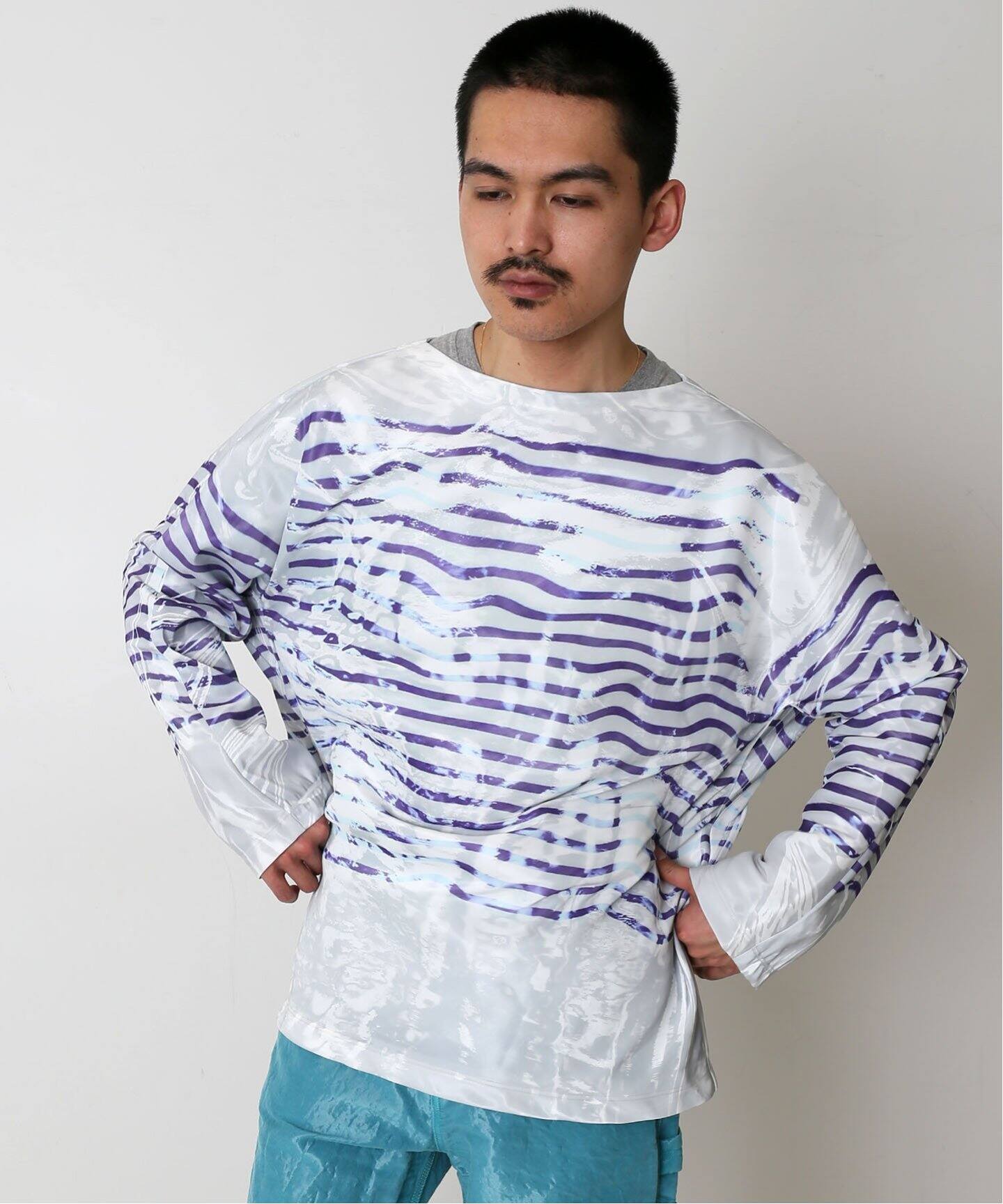 doublet / ダブレット】MIRAGE PRINTED BASQUE SHIRT（Tシャツ 