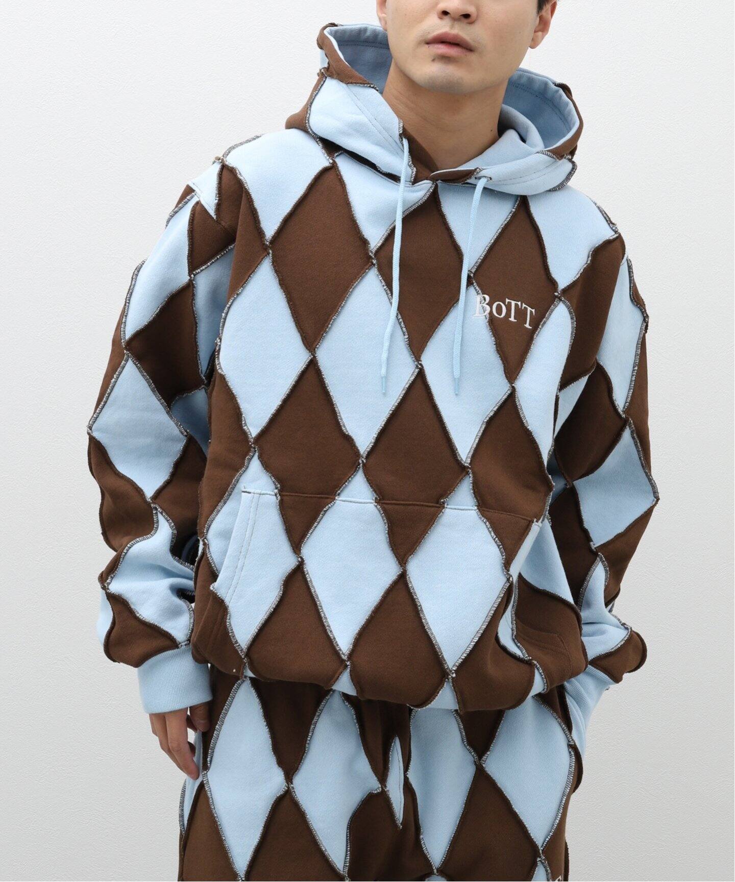 BoTT / ボット】Patchwork Hoodie（パーカー）｜WISM（ウィズム）の 