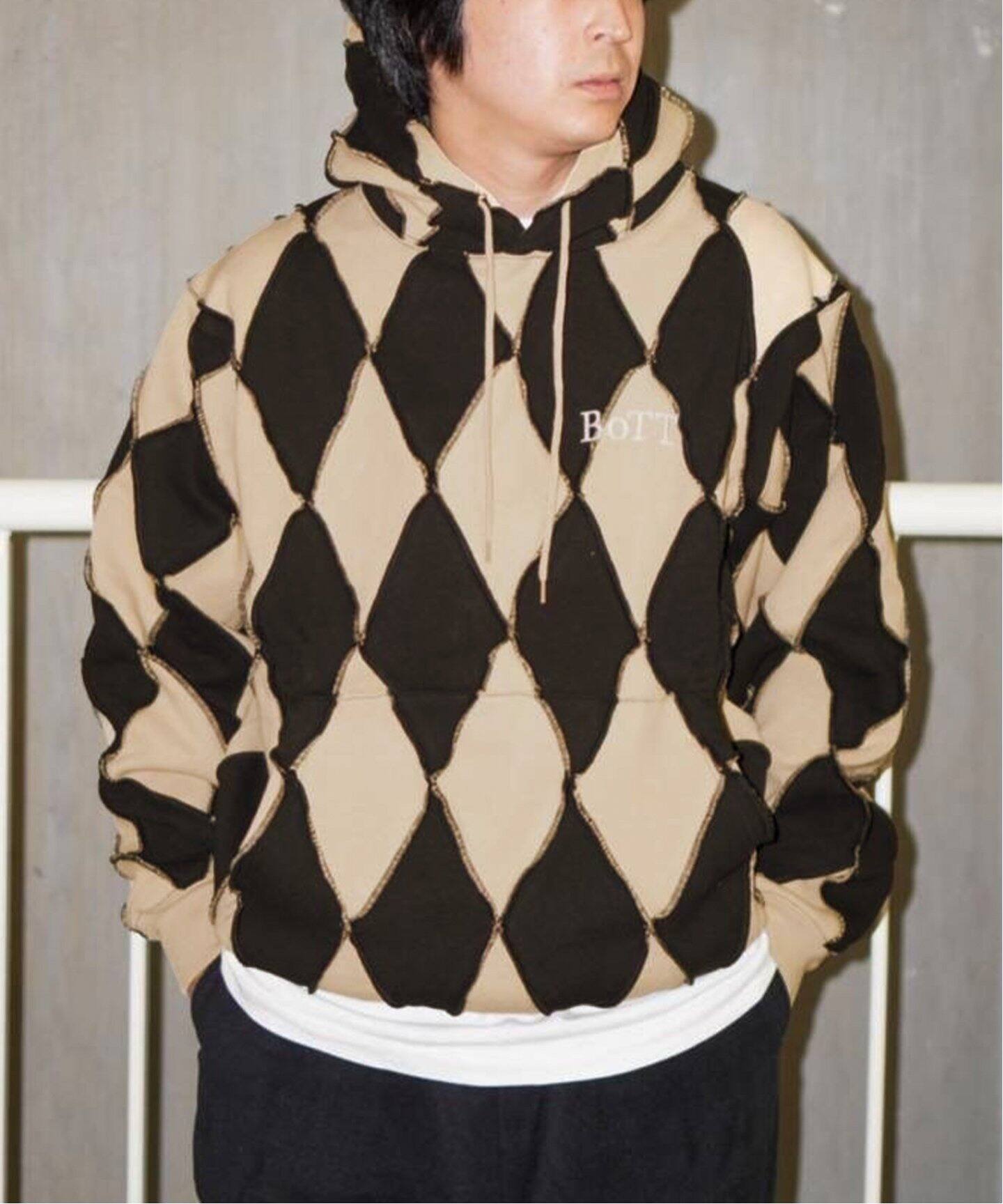BoTT / ボット】Patchwork Hoodie（パーカー）｜WISM（ウィズム）の  