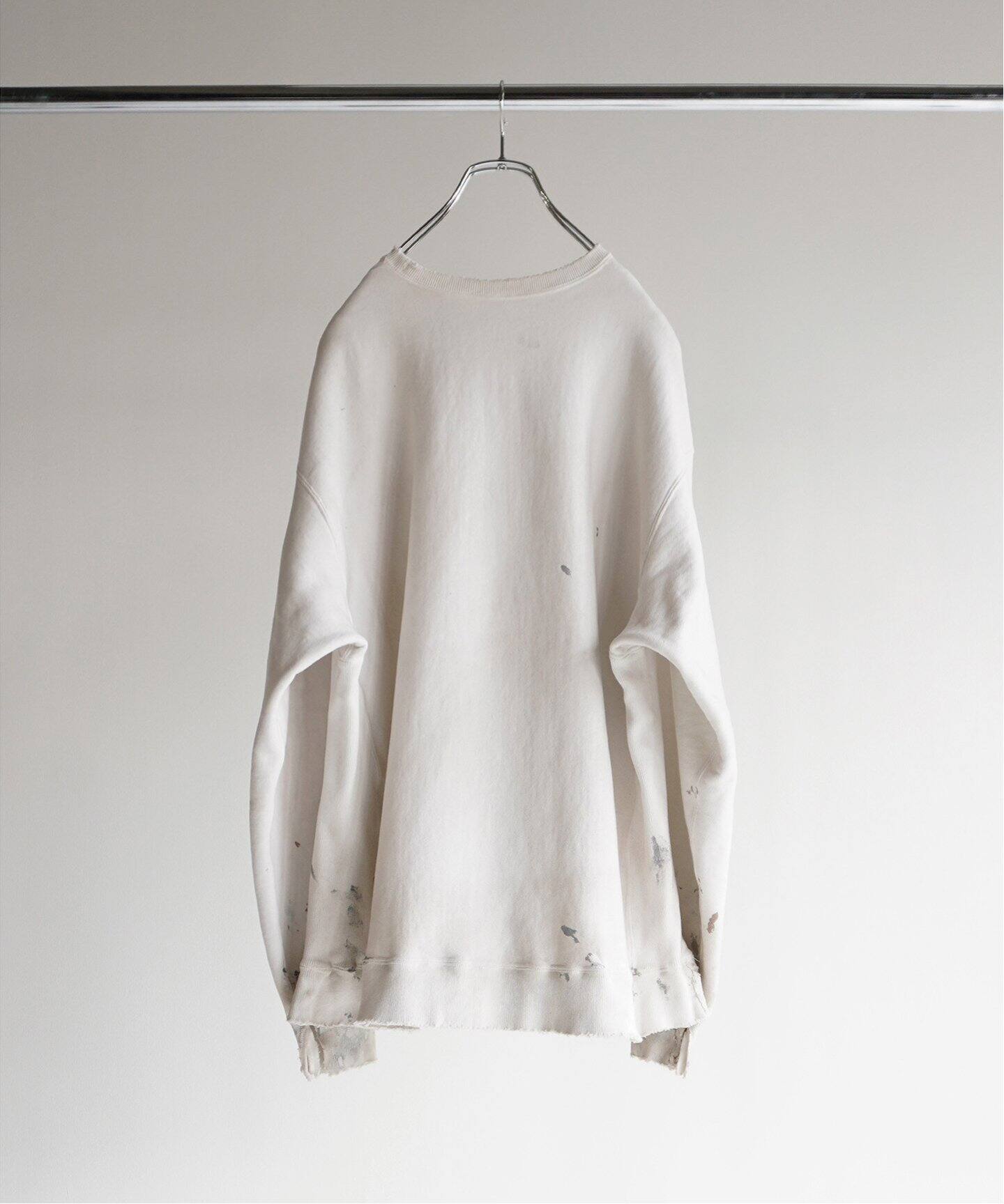 ANCELLM / アンセルム】HAND PAINTING SWEAT SHIRT（スウェット 