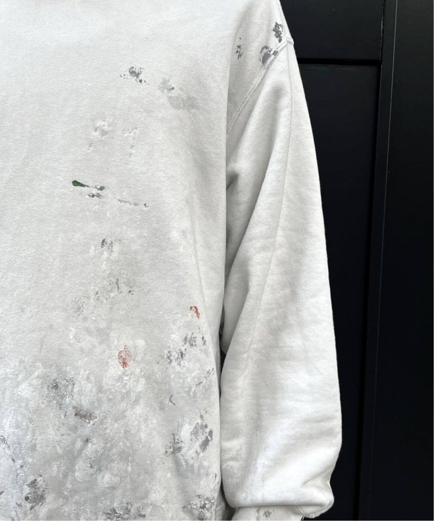 ANCELLM / アンセルム】HAND PAINTING SWEAT SHIRT（スウェット  