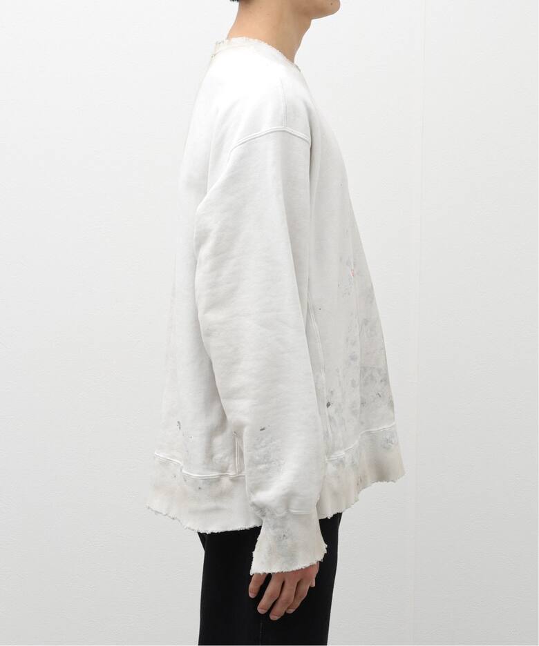 ANCELLM / アンセルム】HAND PAINTING SWEAT SHIRT（スウェット 
