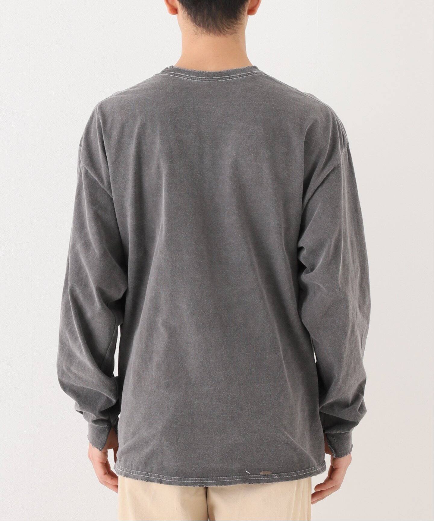 ANCELLM / アンセルム】AGING LS T-SHIRT（Tシャツ／カットソー 
