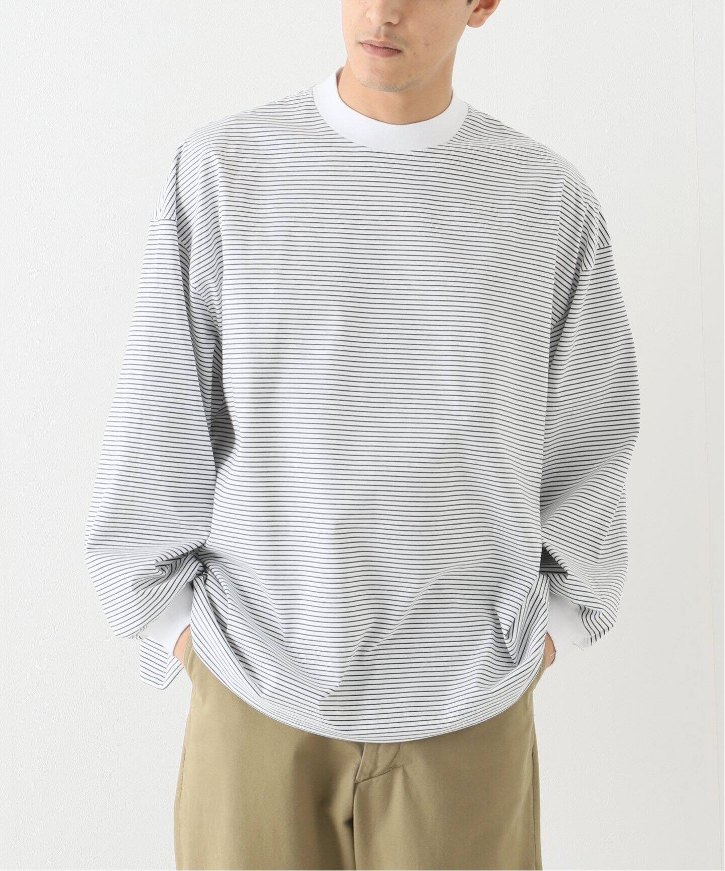 is-ness / イズネス】BALLOON LONG SLEEVE T SHIRT（Tシャツ 