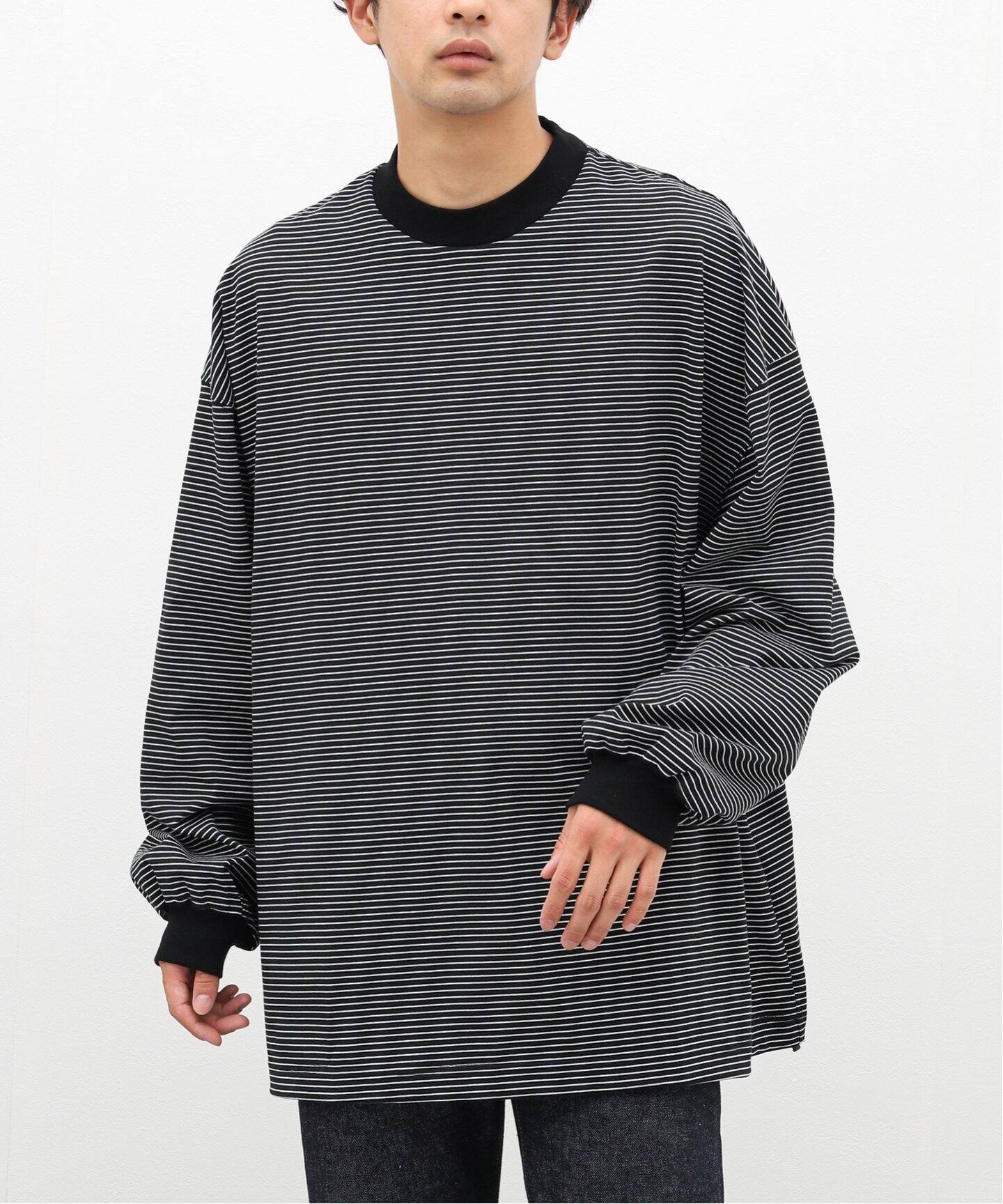 is-ness / イズネス】BALLOON LONG T SHIRT（Tシャツ／カットソー  