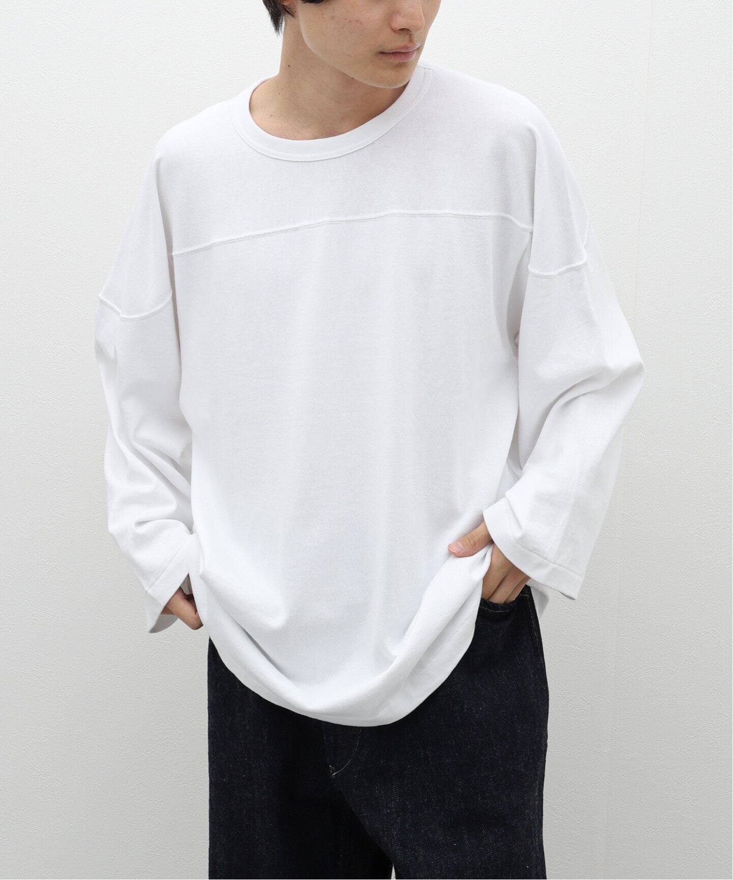 comoli / コモリ】フットボールTシャツ（Tシャツ／カットソー）｜WISM  