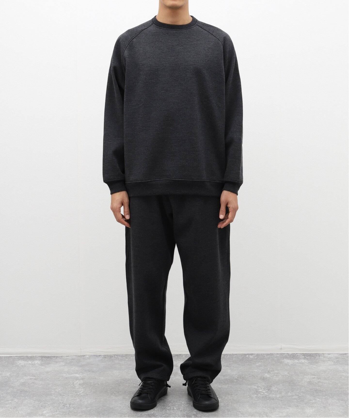 comoli / コモリ】W/C/Si ナガソデクルー（スウェット）｜WISM  